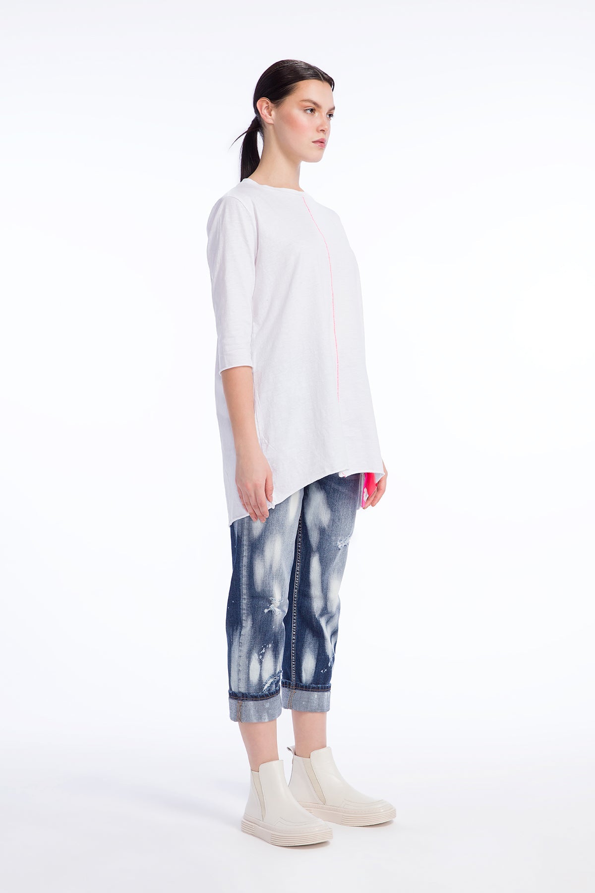 Beyaz T-shirt 9354