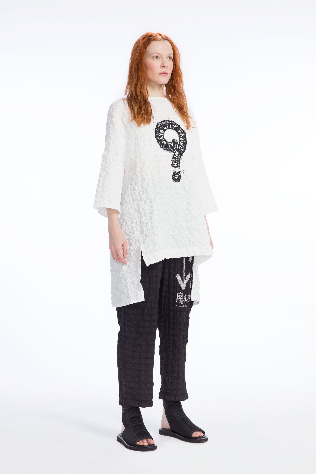Beyaz Tunik 9419