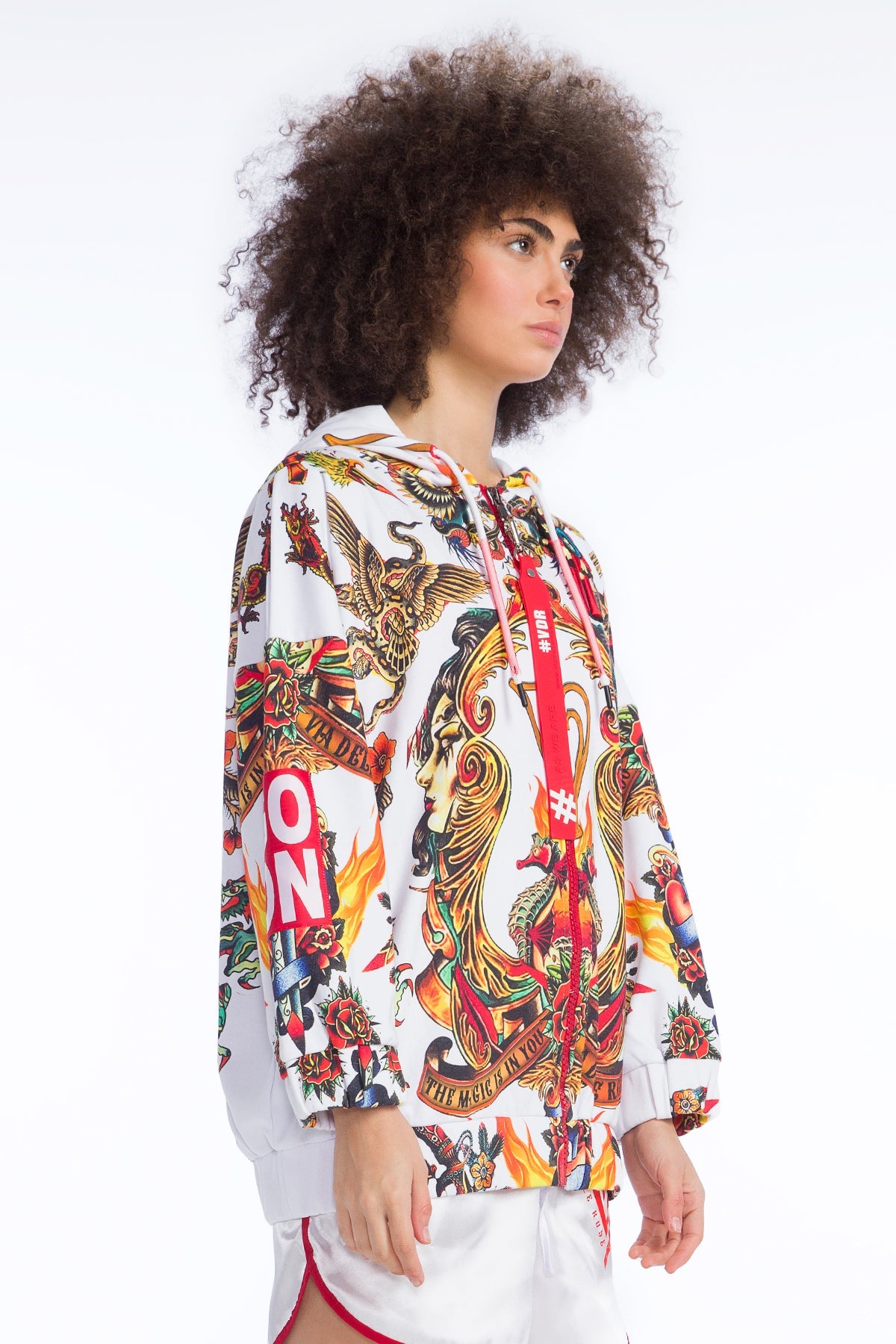 Beyaz Sweatshirt 9420