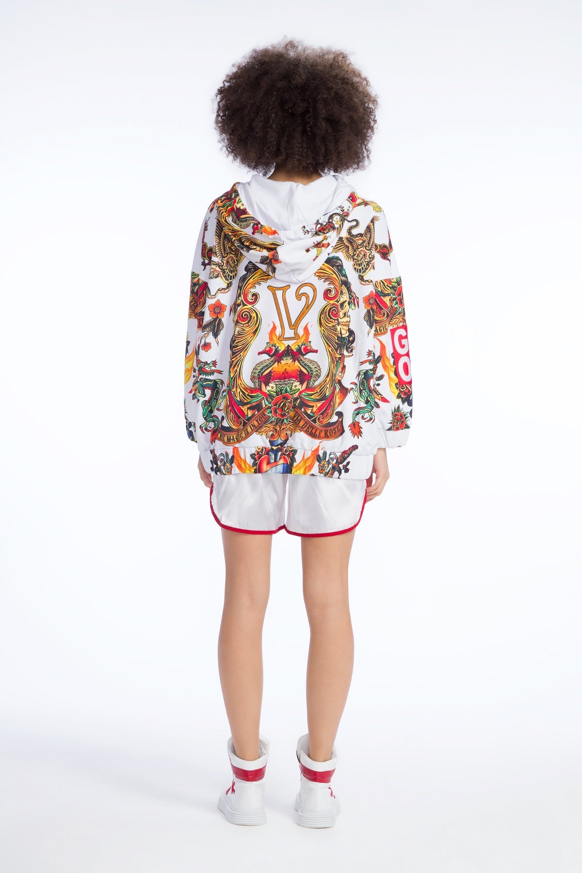 Beyaz Sweatshirt 9420