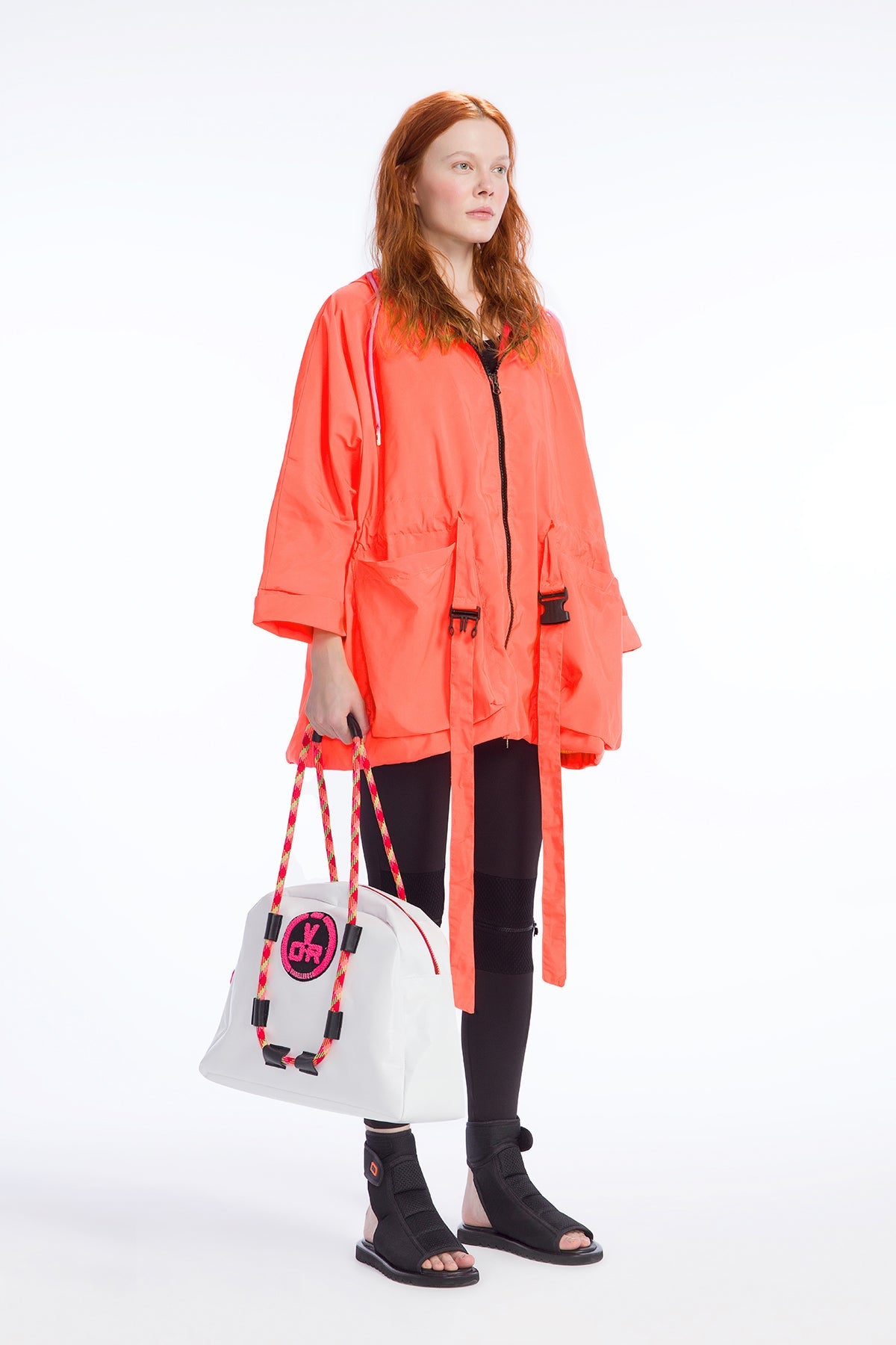 Pembe Trençkot 9425