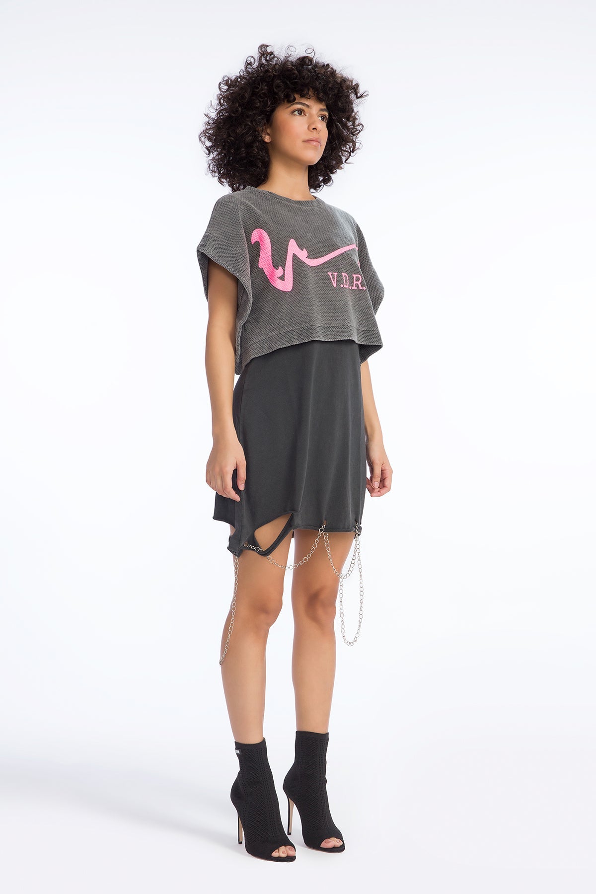 Antrasit T-shirt 9436
