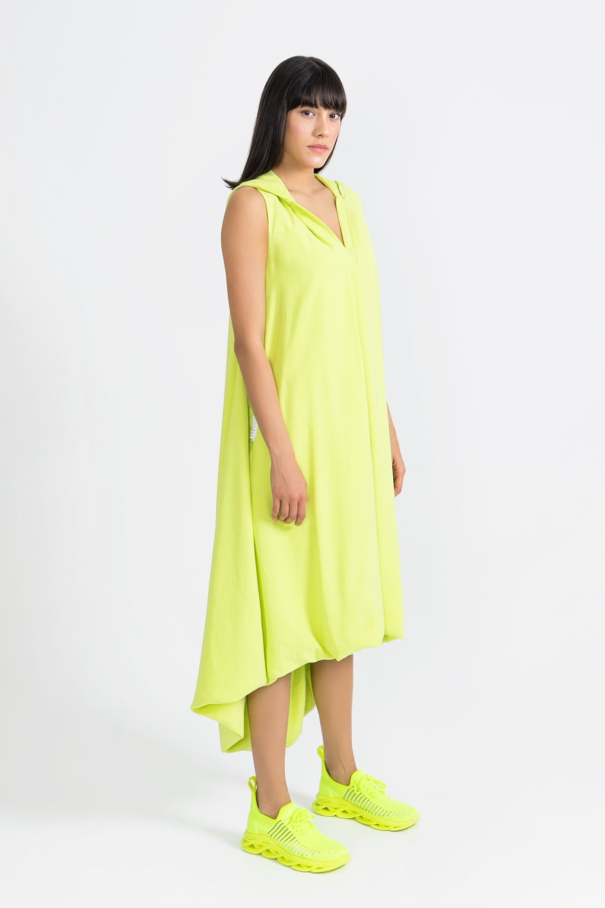 Açik Yesil Elbise 9457