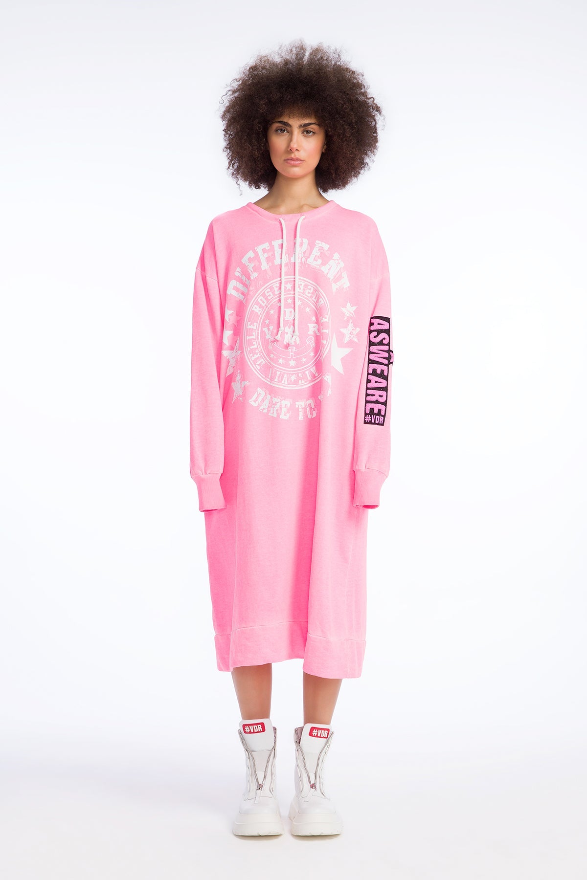 Pembe Neon Sweatshirt 9489