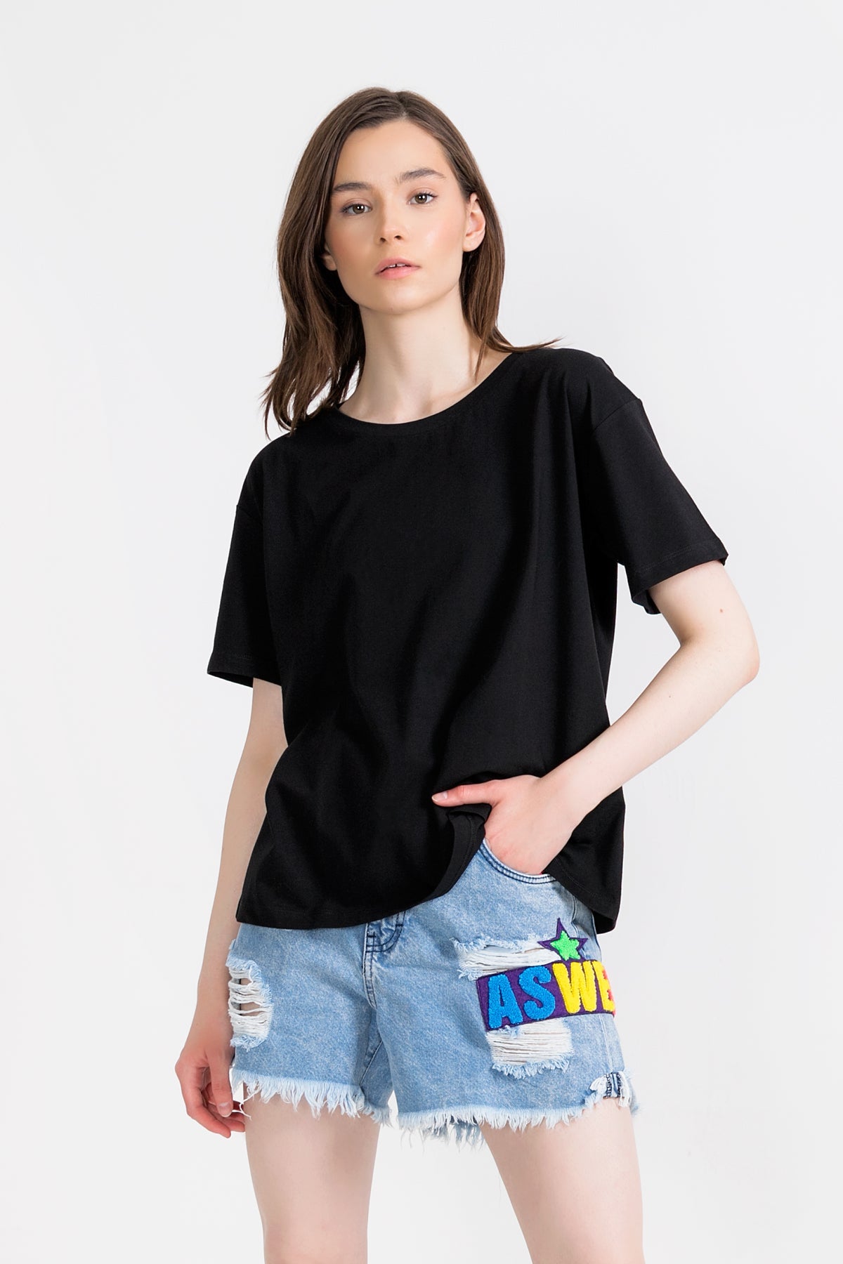 Siyah T-shirt 9502