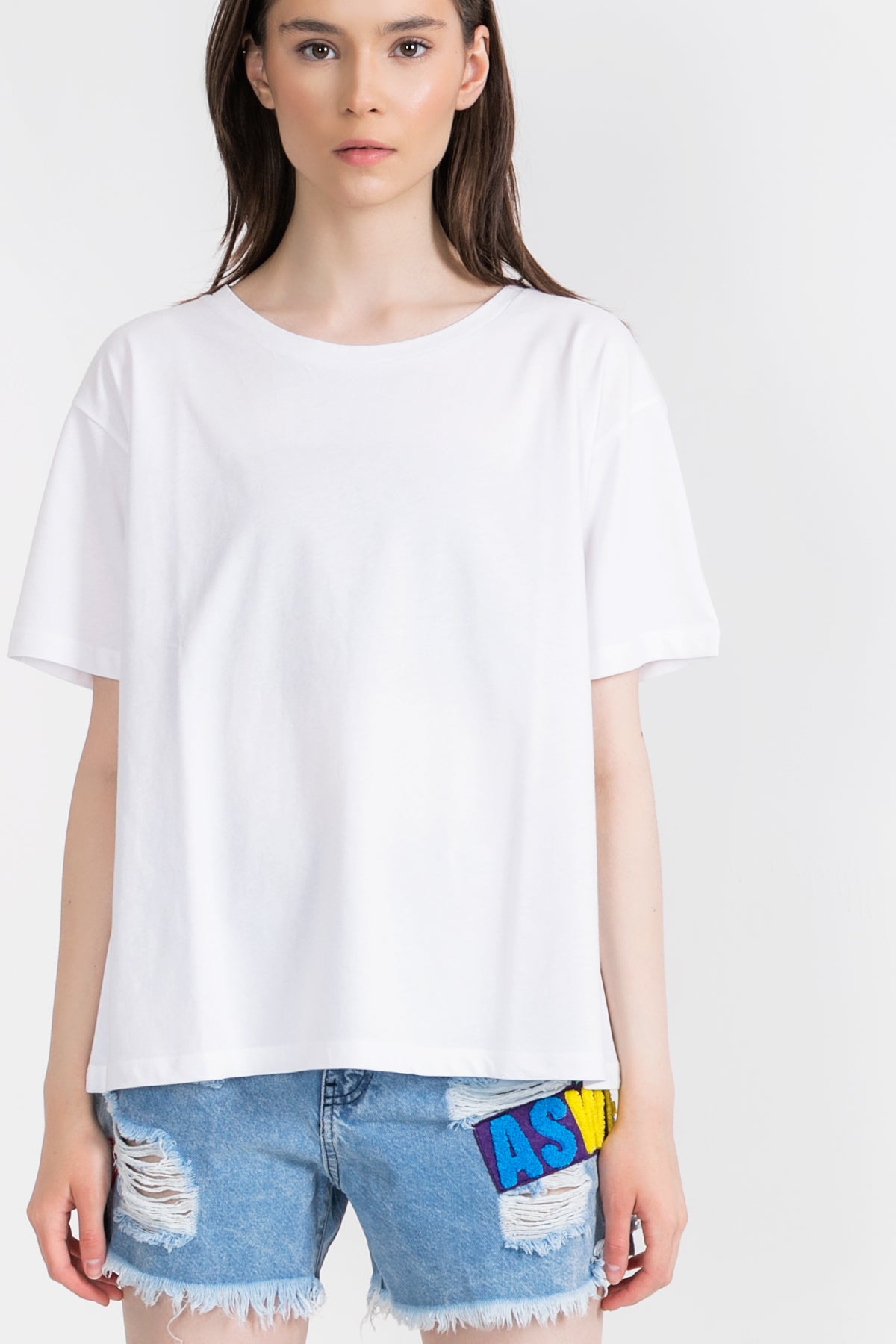 Beyaz T-shirt 9502