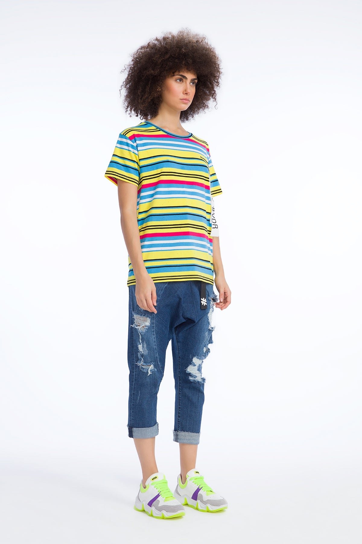 Çok Renkli T-shirt 9509