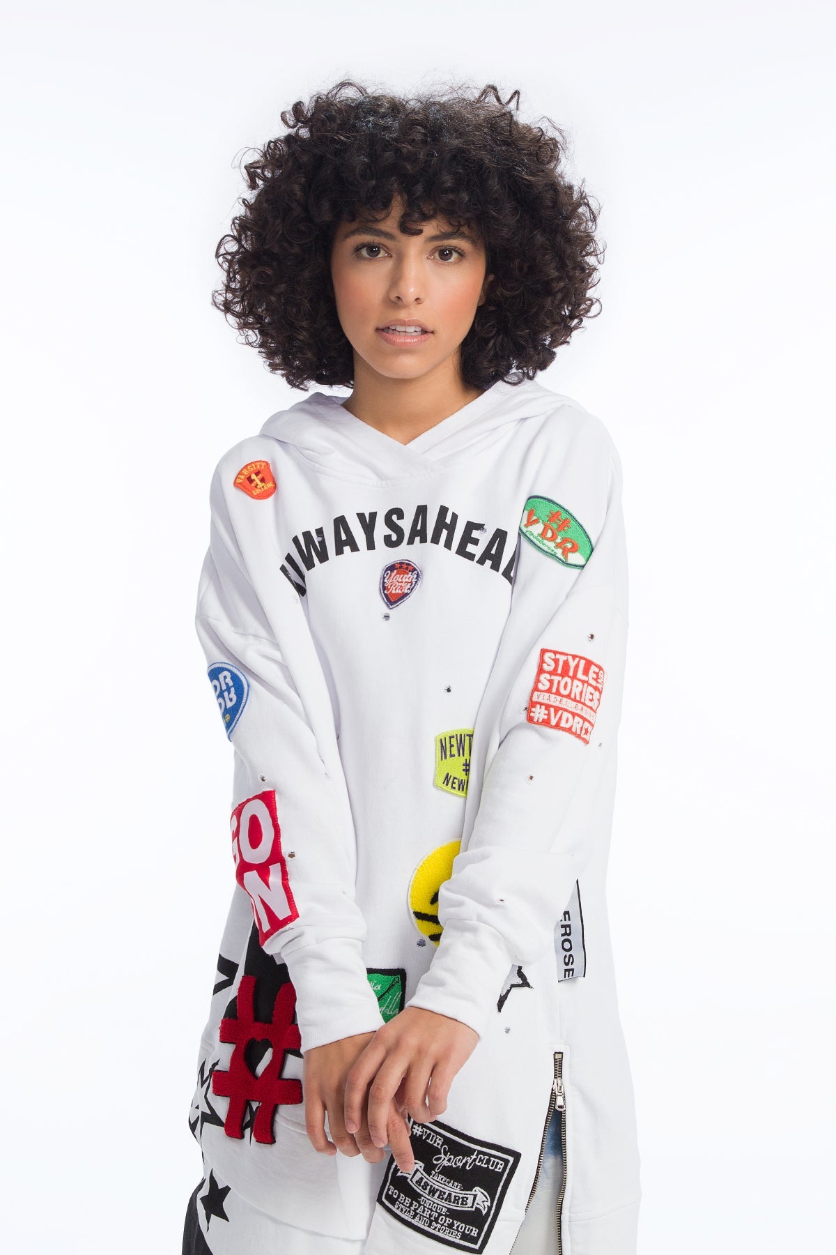 Beyaz Sweatshirt 9515