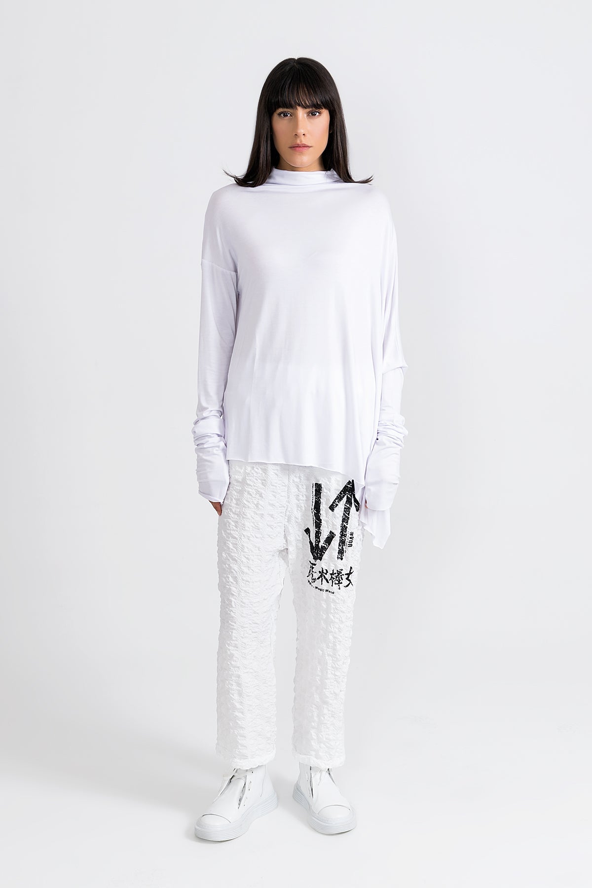 Beyaz T-shirt 9516