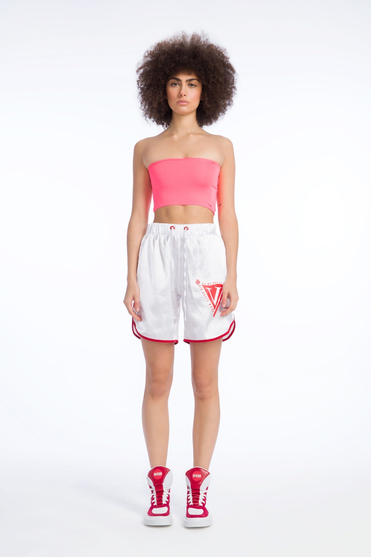 Pembe Neon Büstiyer 9518