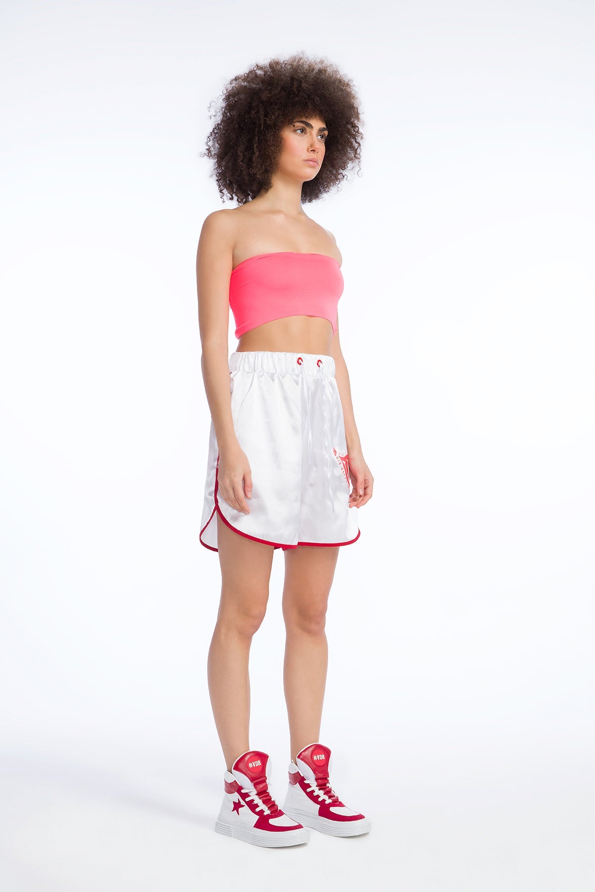 Pembe Neon Büstiyer 9518