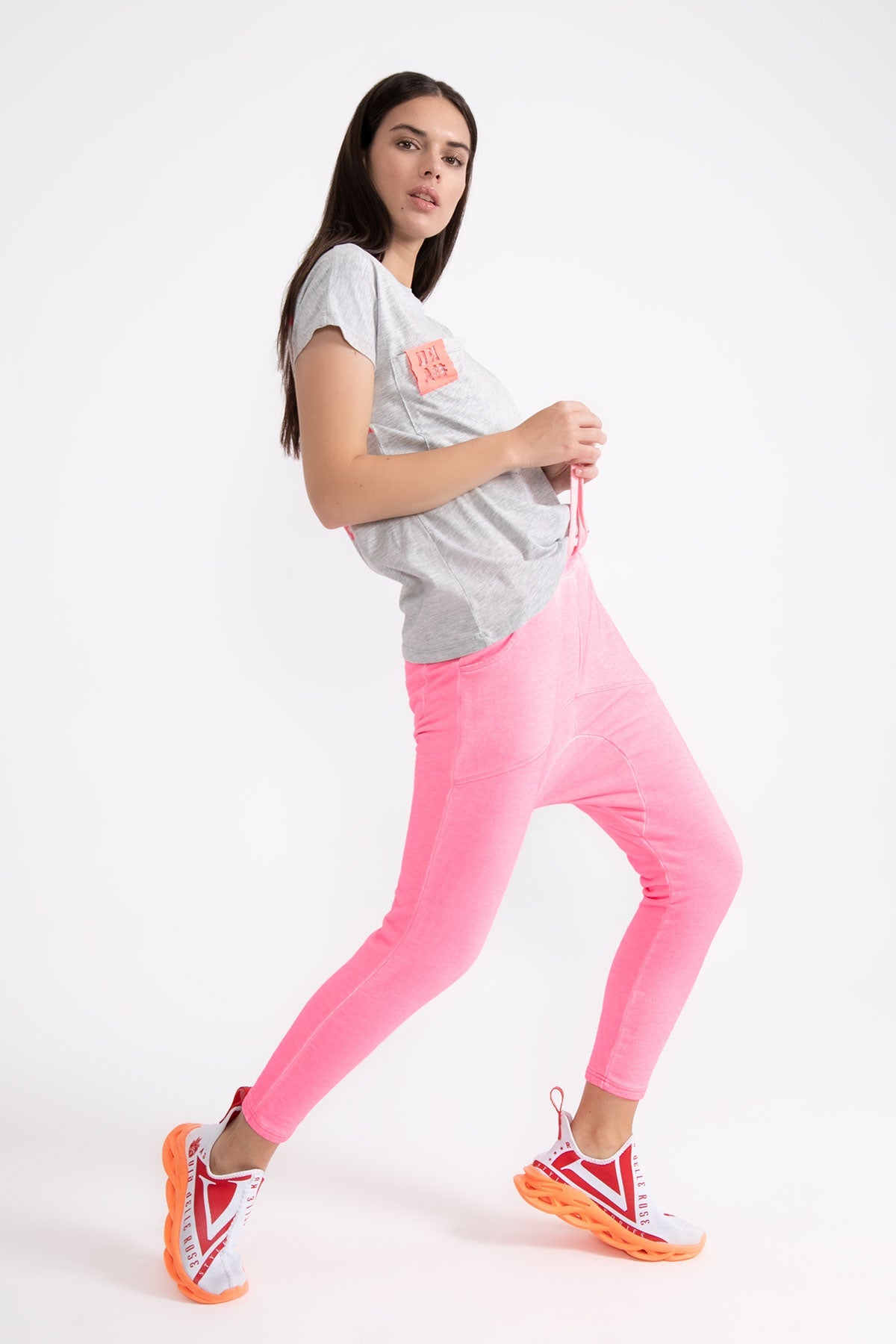 Pembe Neon Pantolon 9550