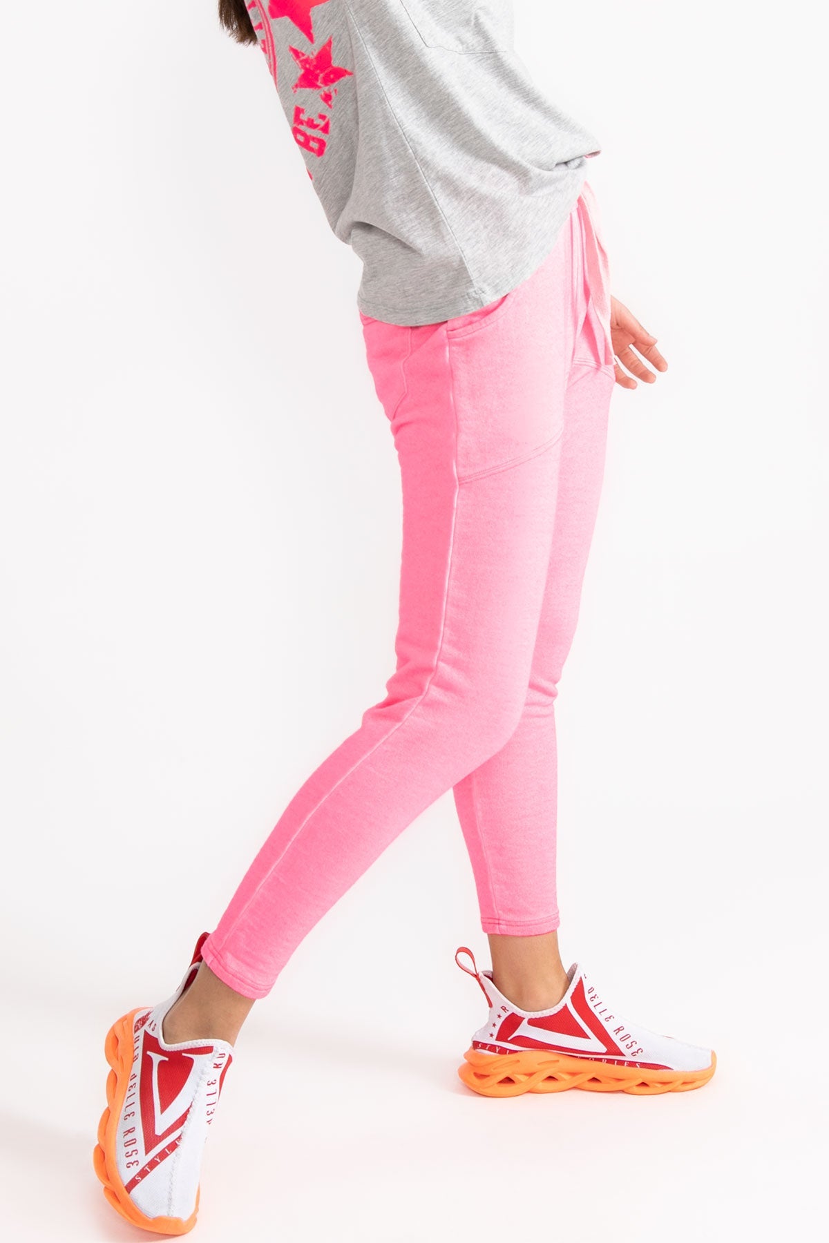 Pembe Neon Pantolon 9550