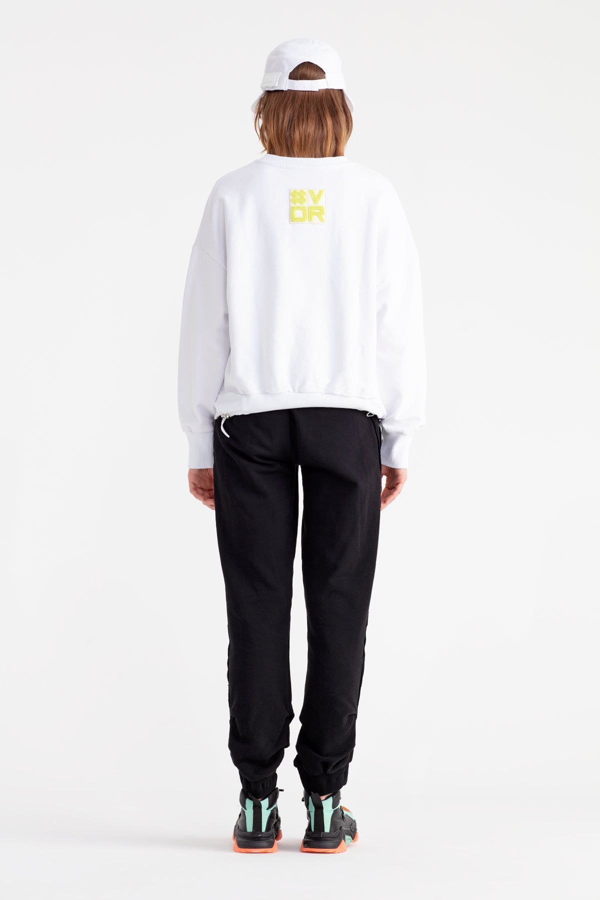 Beyaz Sweatshirt 11002