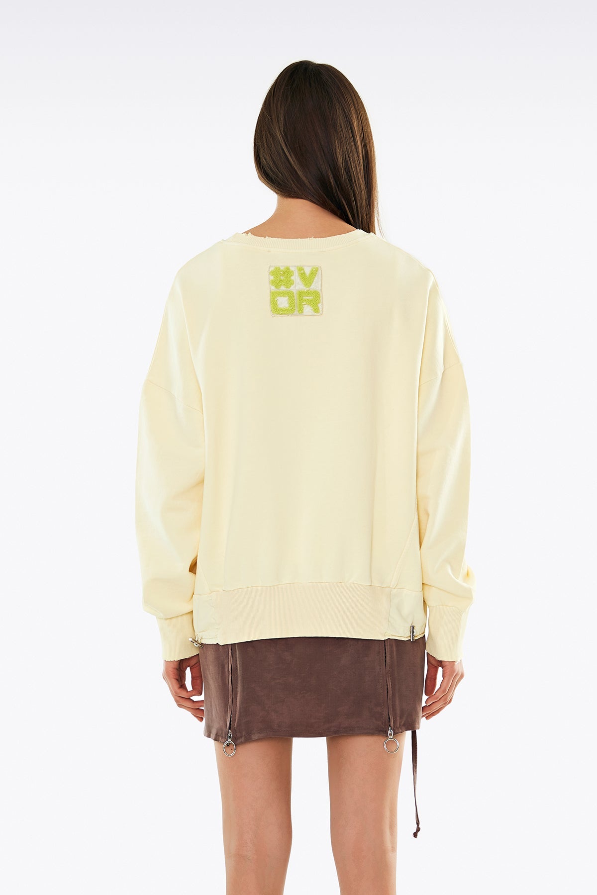Pastel Sari Sweatshirt 11002