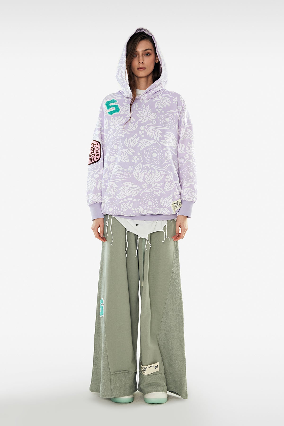 Açik Mor Sweatshirt 11010