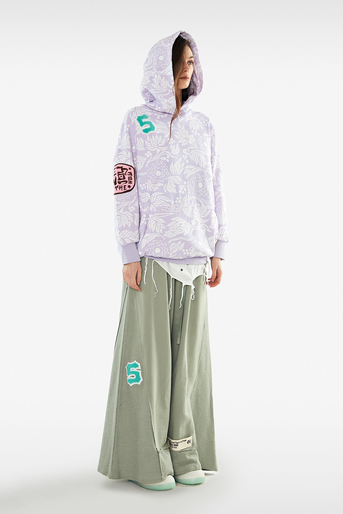 Açik Mor Sweatshirt 11010