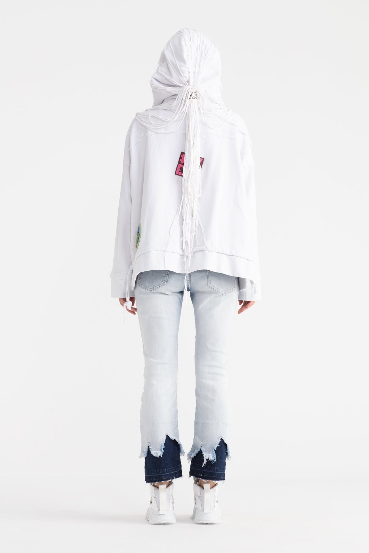 Beyaz Sweatshirt 11017
