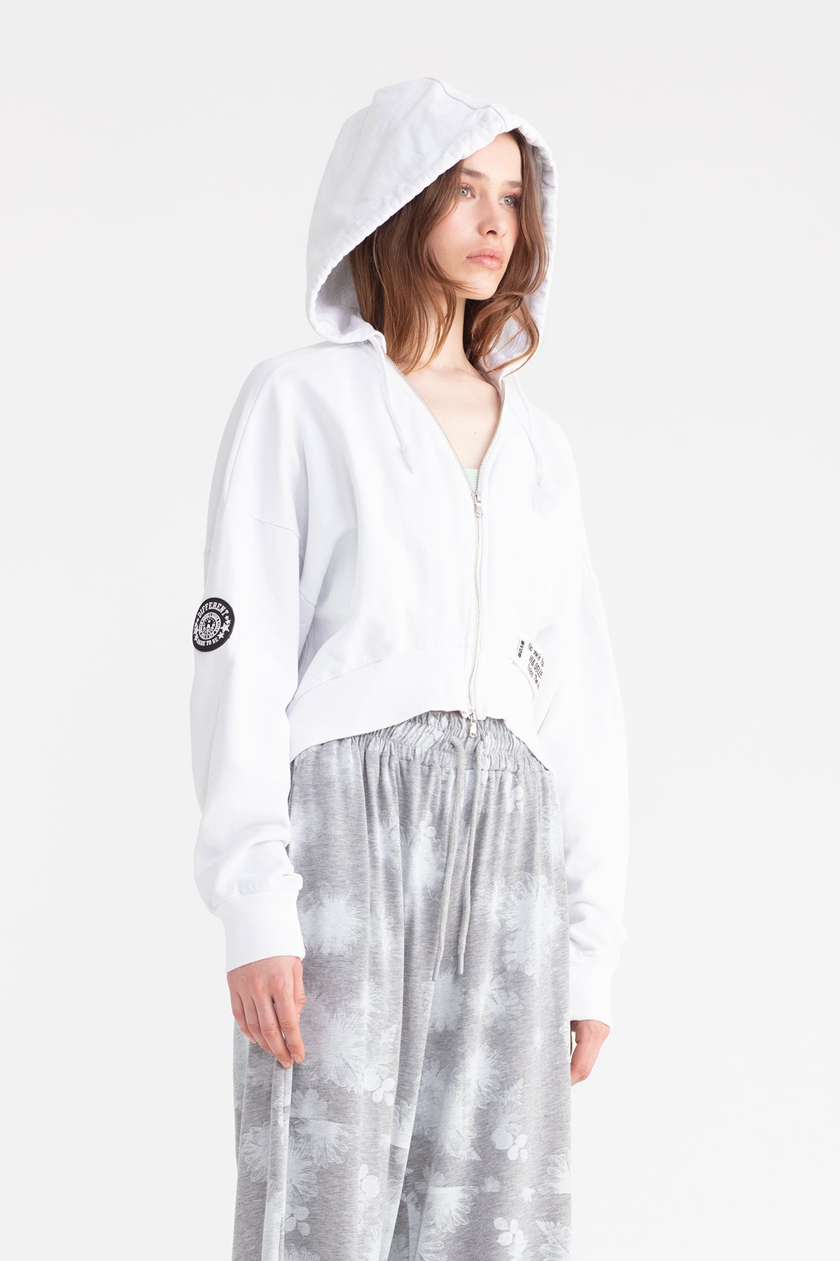 Beyaz Sweatshirt 11022