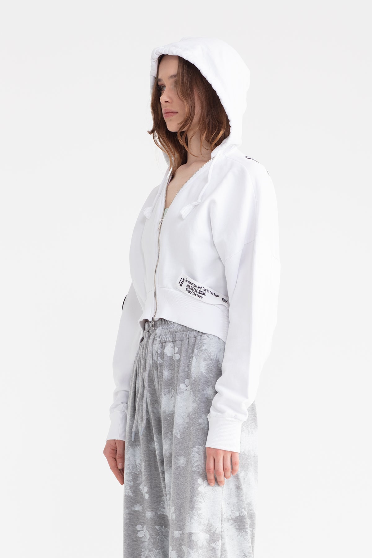 Beyaz Sweatshirt 11022