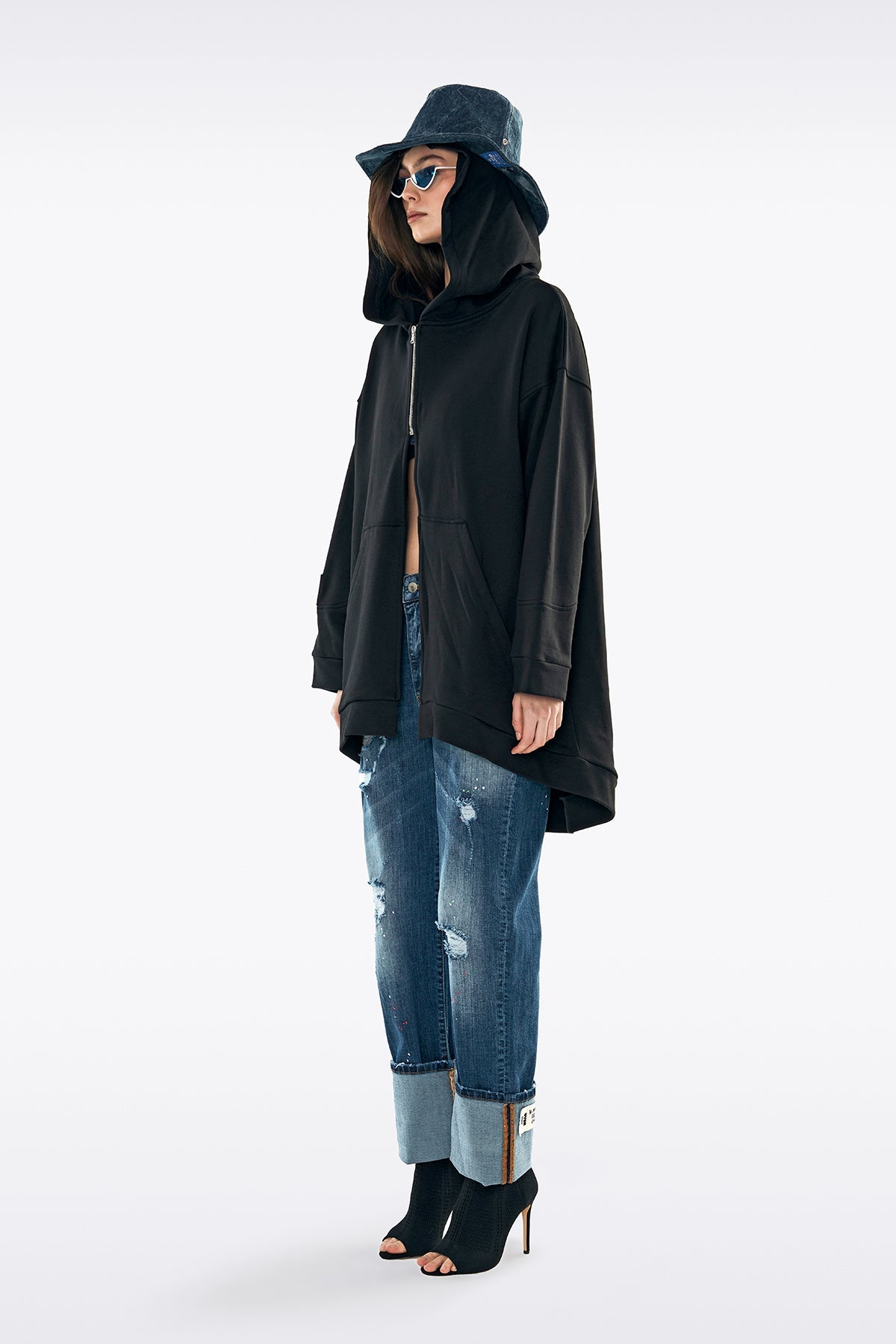Siyah Sweatshirt 11025