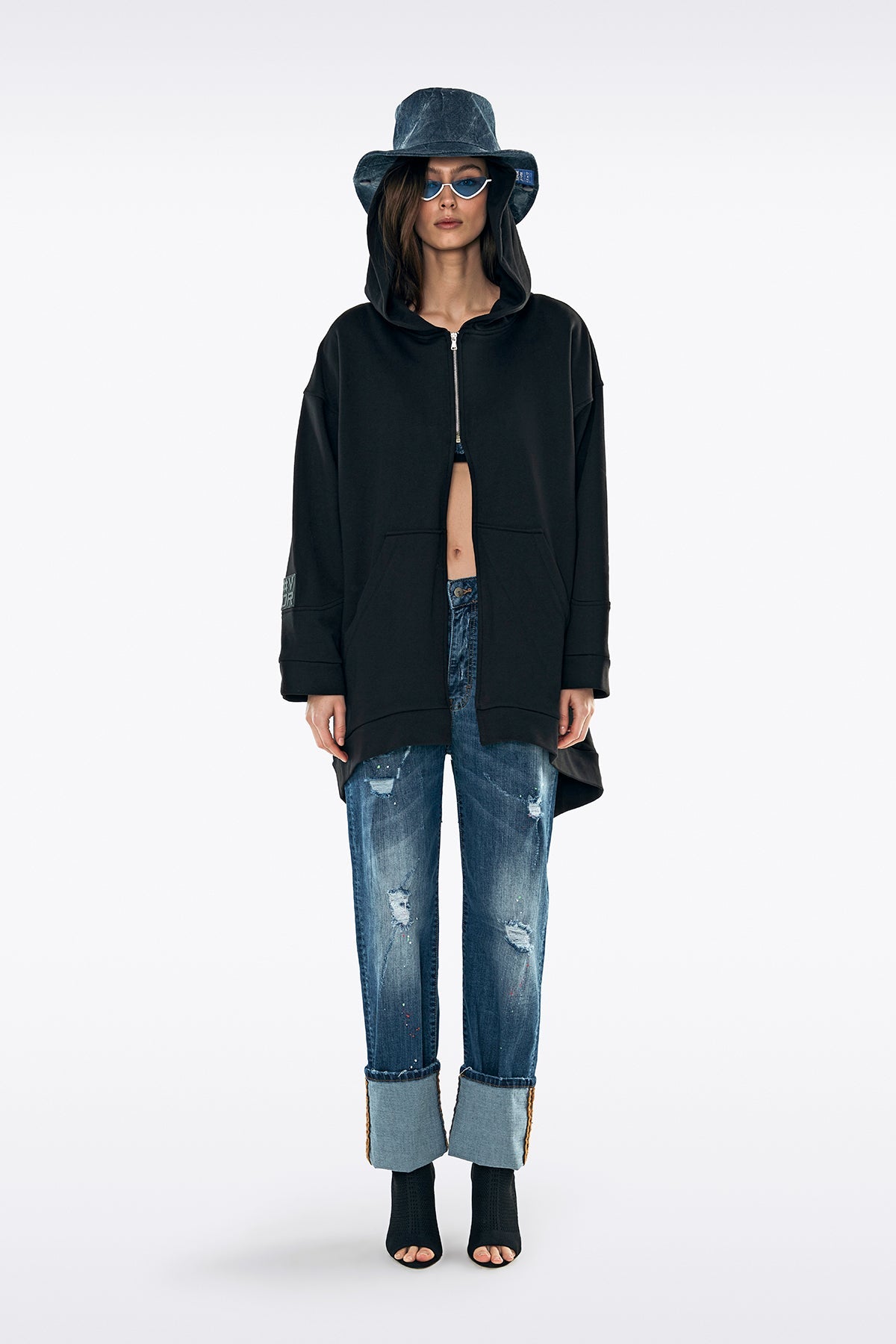 Siyah Sweatshirt 11025