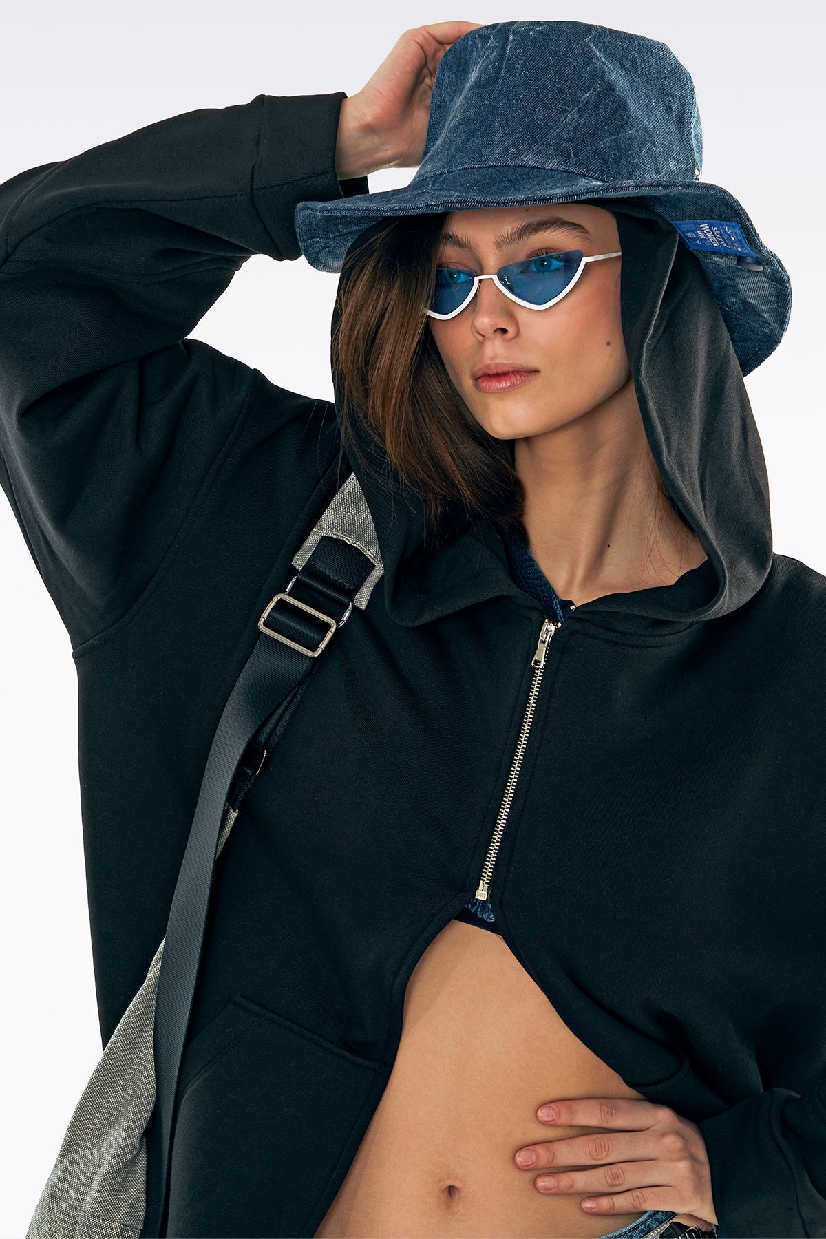Siyah Sweatshirt 11025