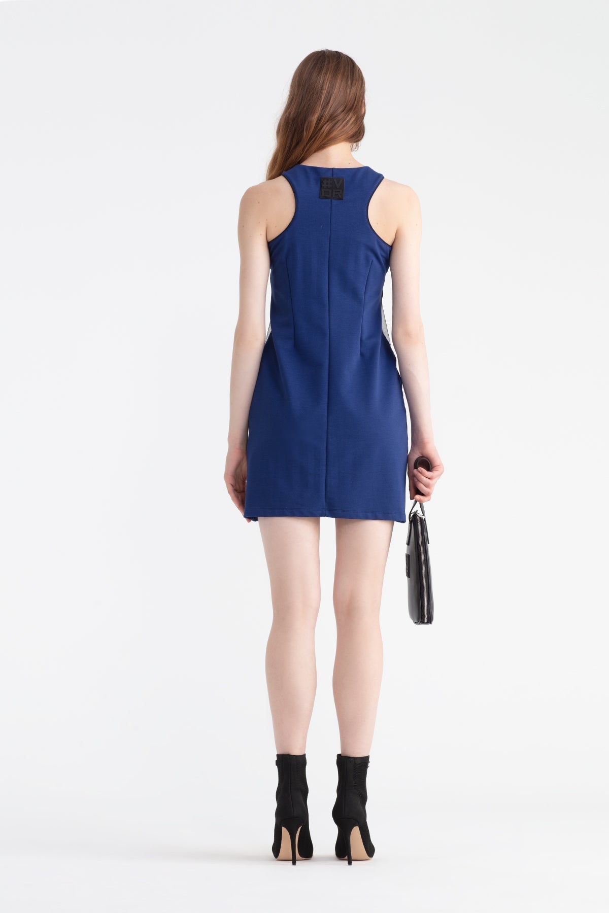 Saks Mavisi Elbise 11053