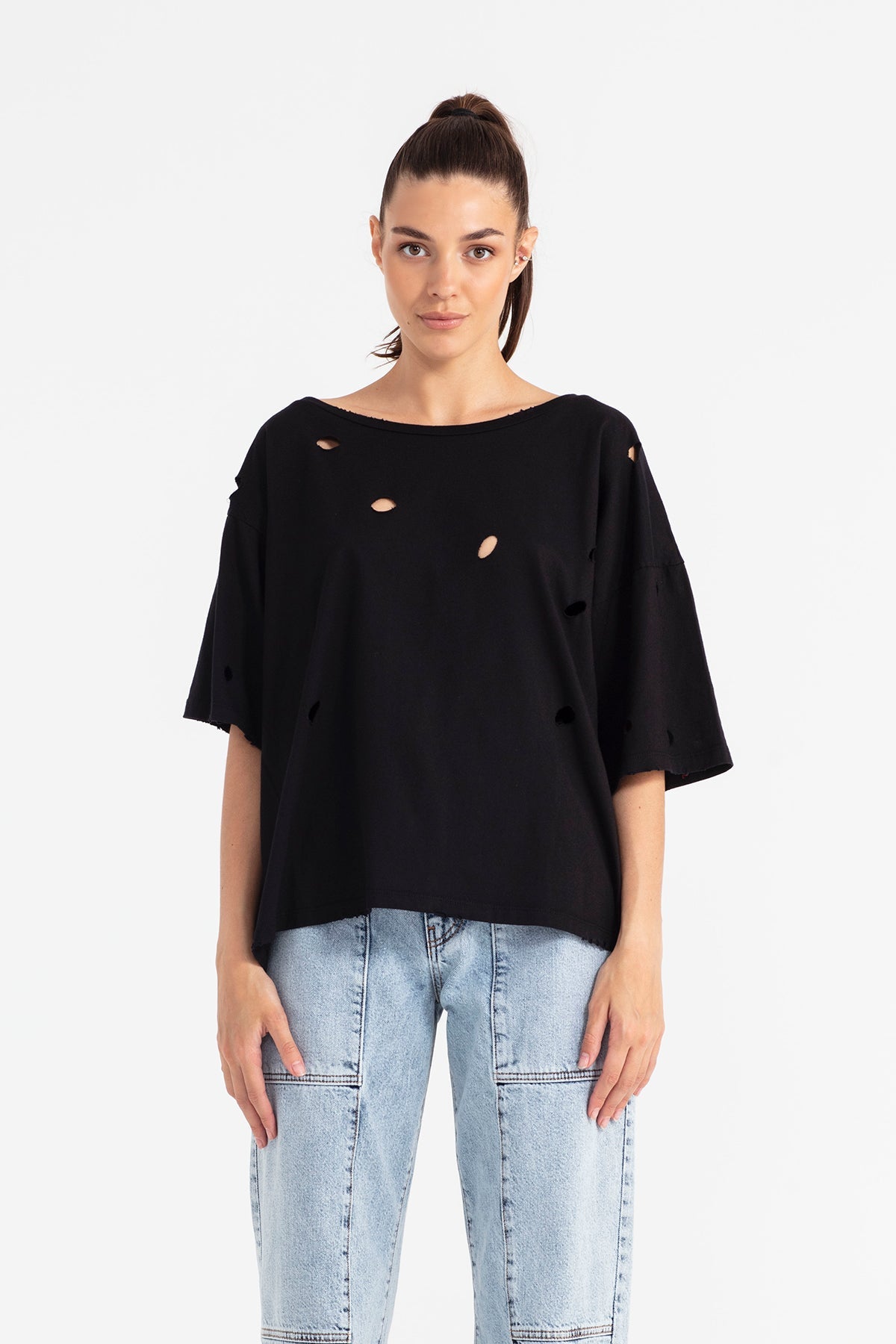 Siyah T-shirt 11075