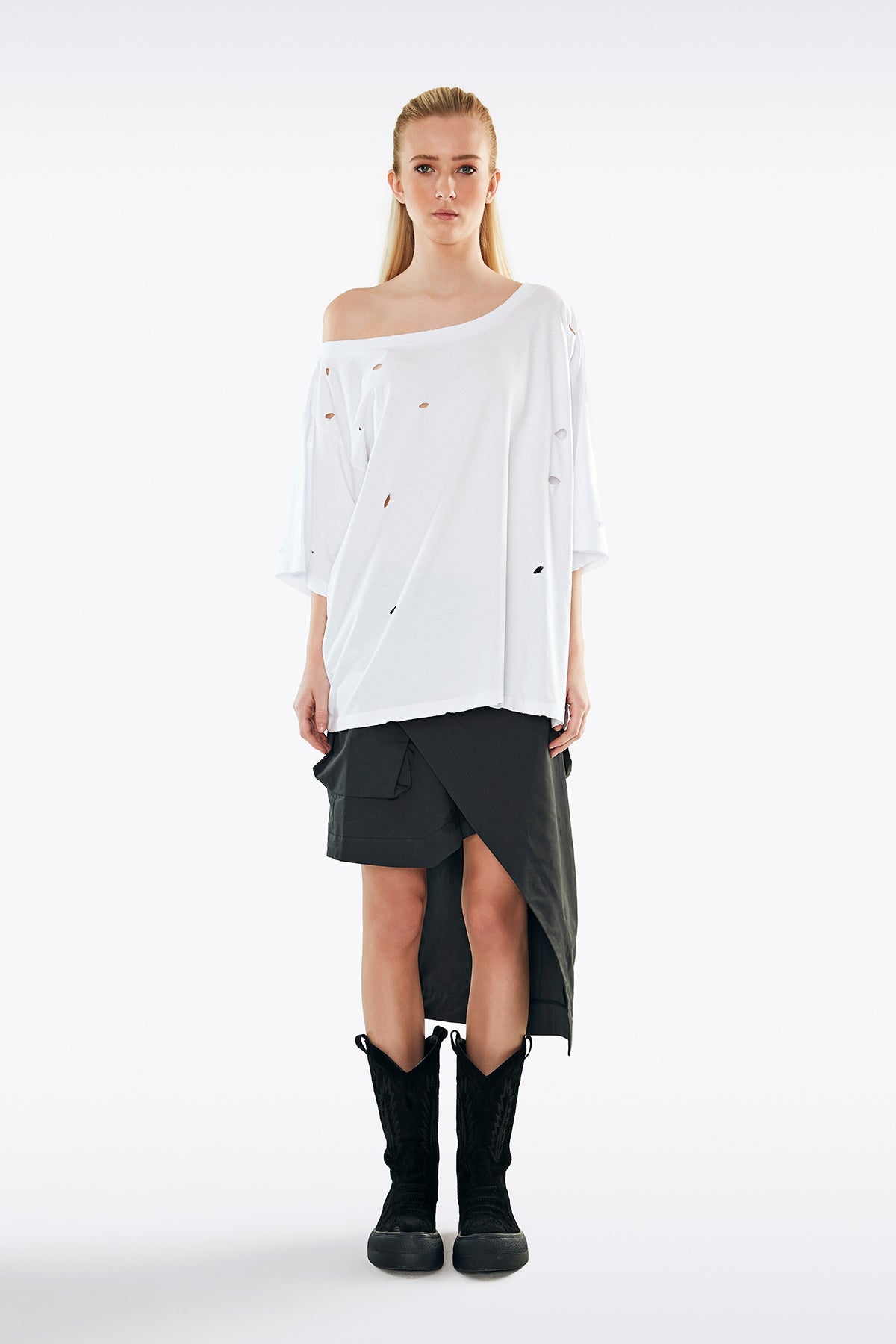 Beyaz T-shirt 11075