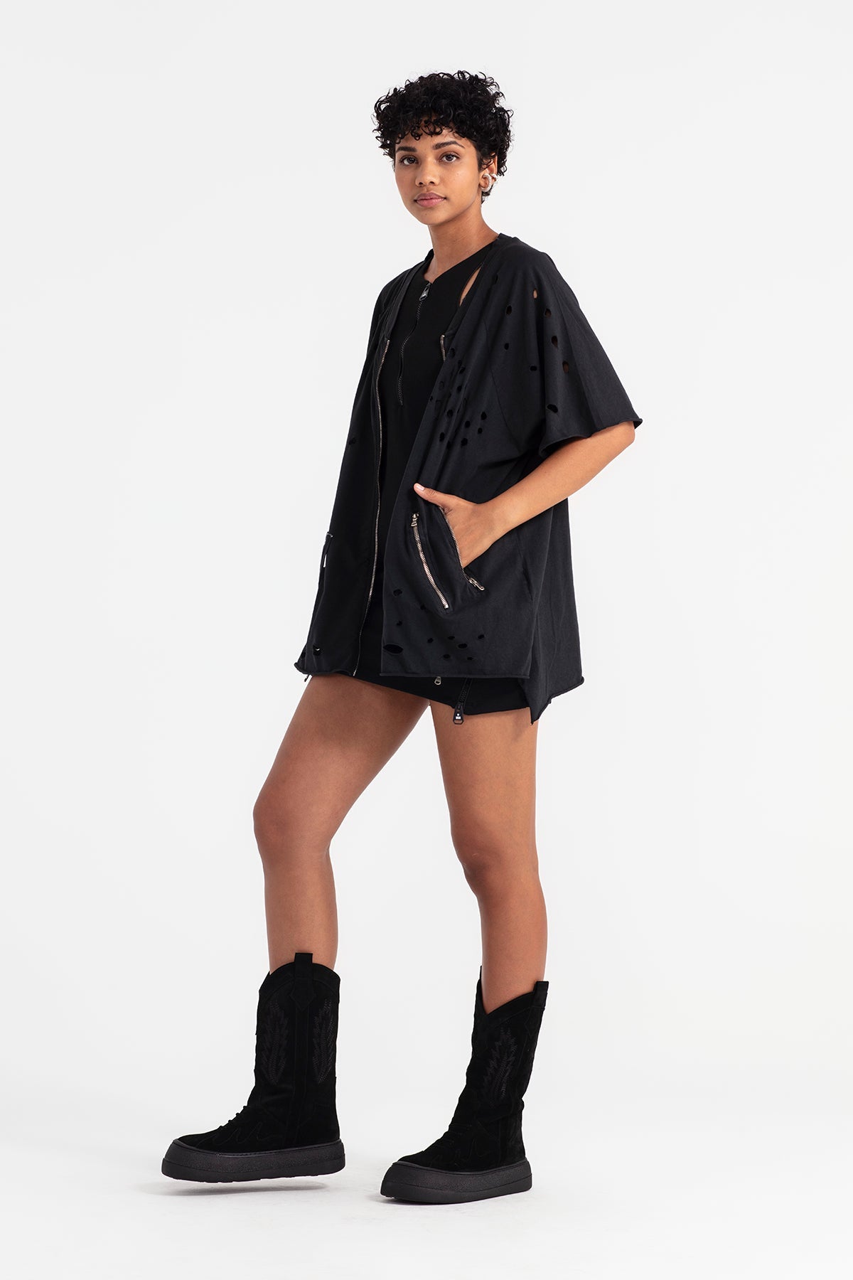 Siyah T-shirt 11078