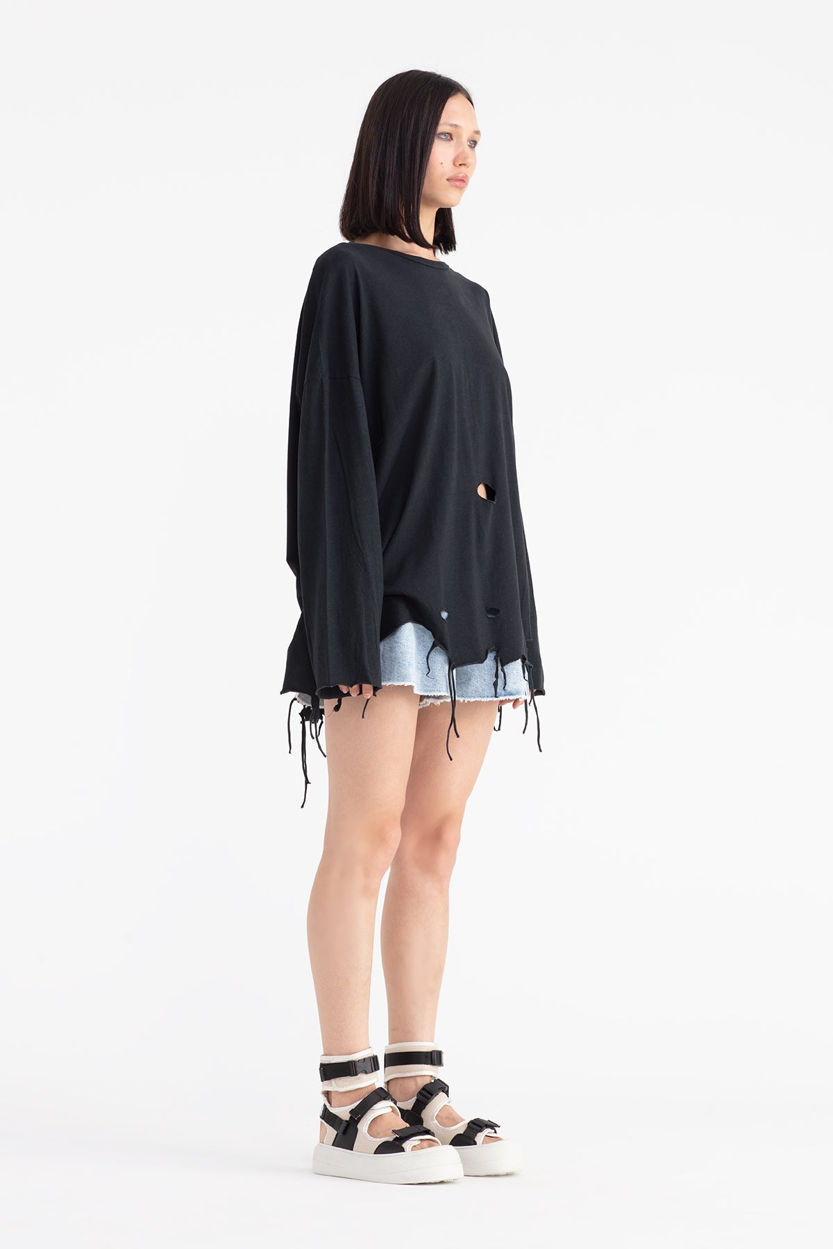 Siyah Gri Tunik 11089