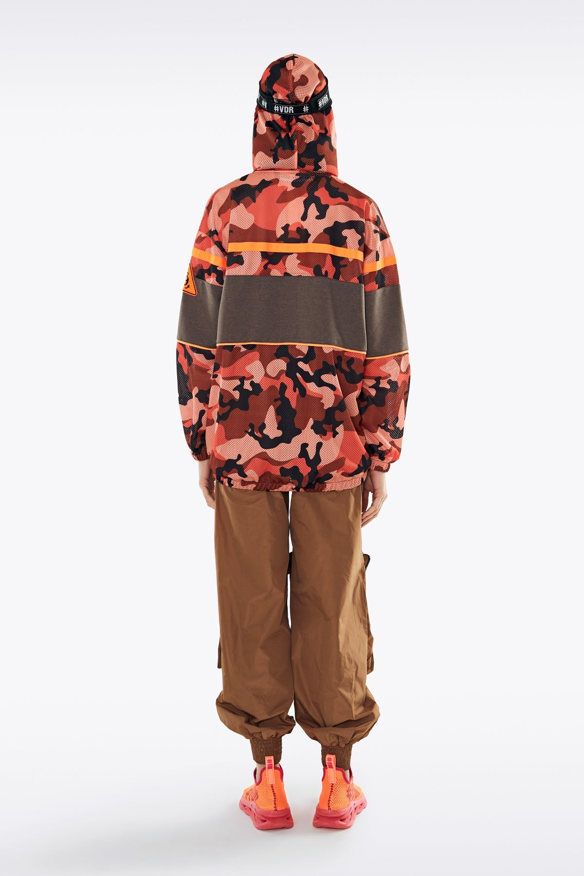 Turuncu Kamuflaj Sweatshirt 11171