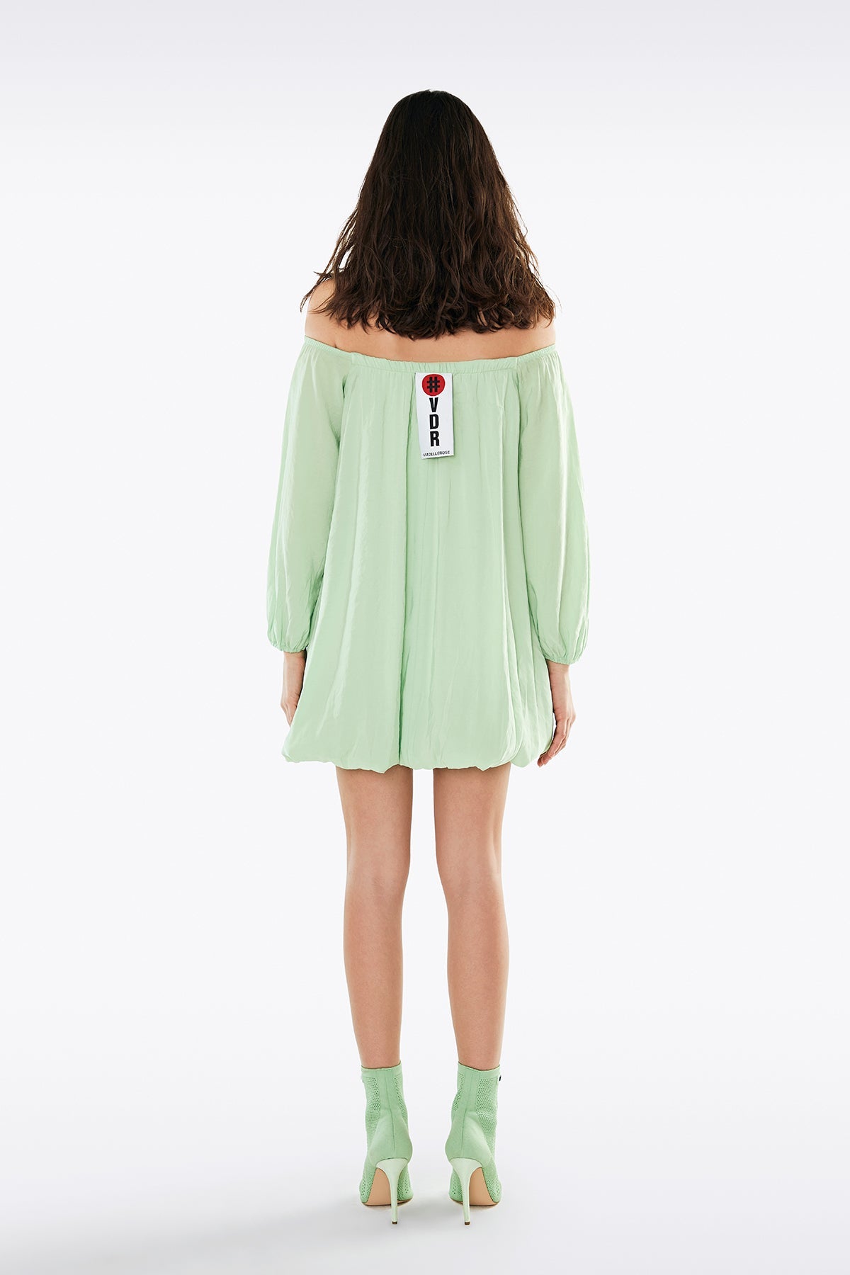 Açik Yesil Elbise 11175