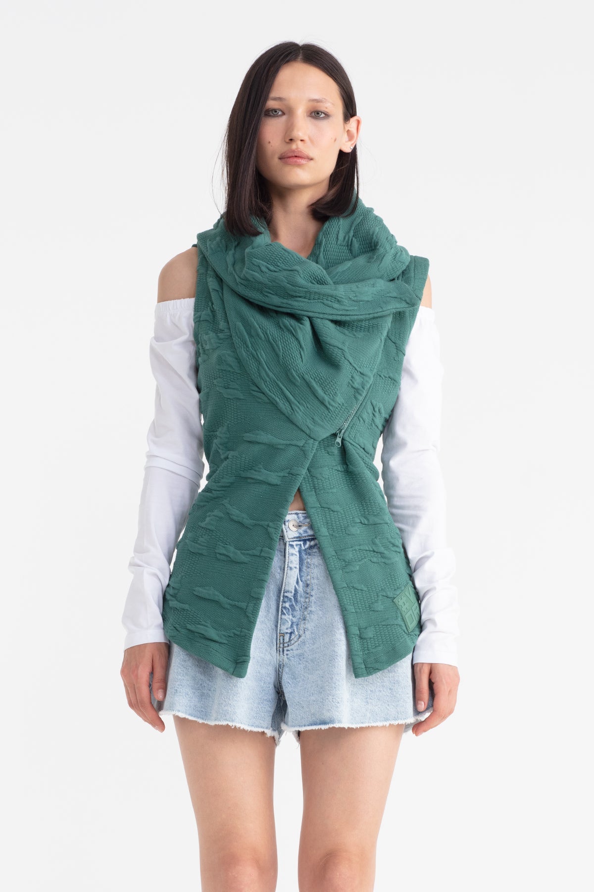 Koyu Yesil Yelek 11184