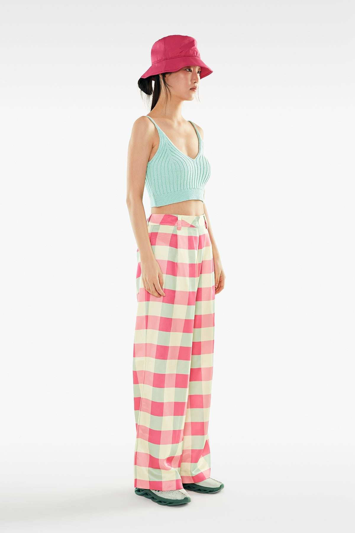Sari Pembe Pantolon 11190