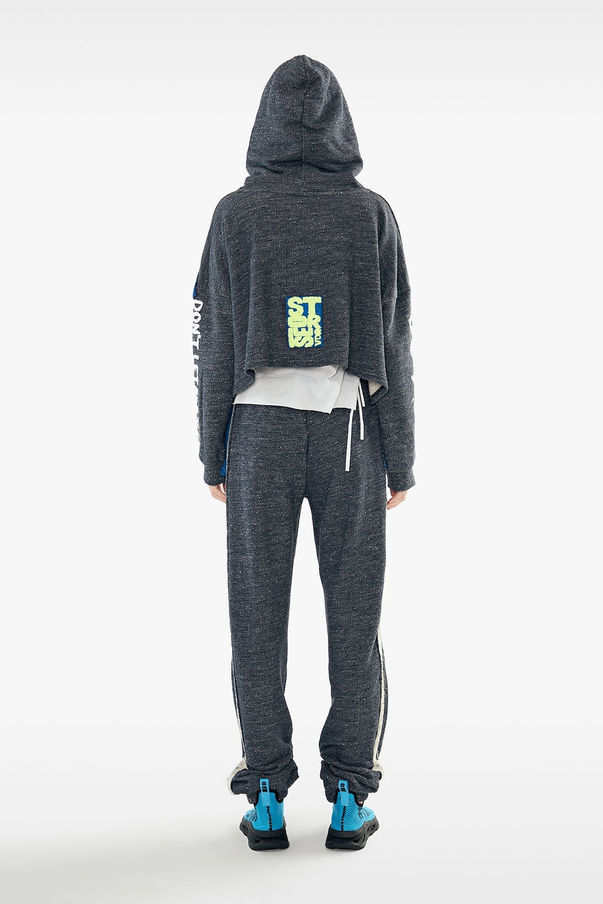 Siyah Beyaz Sweatshirt 11224