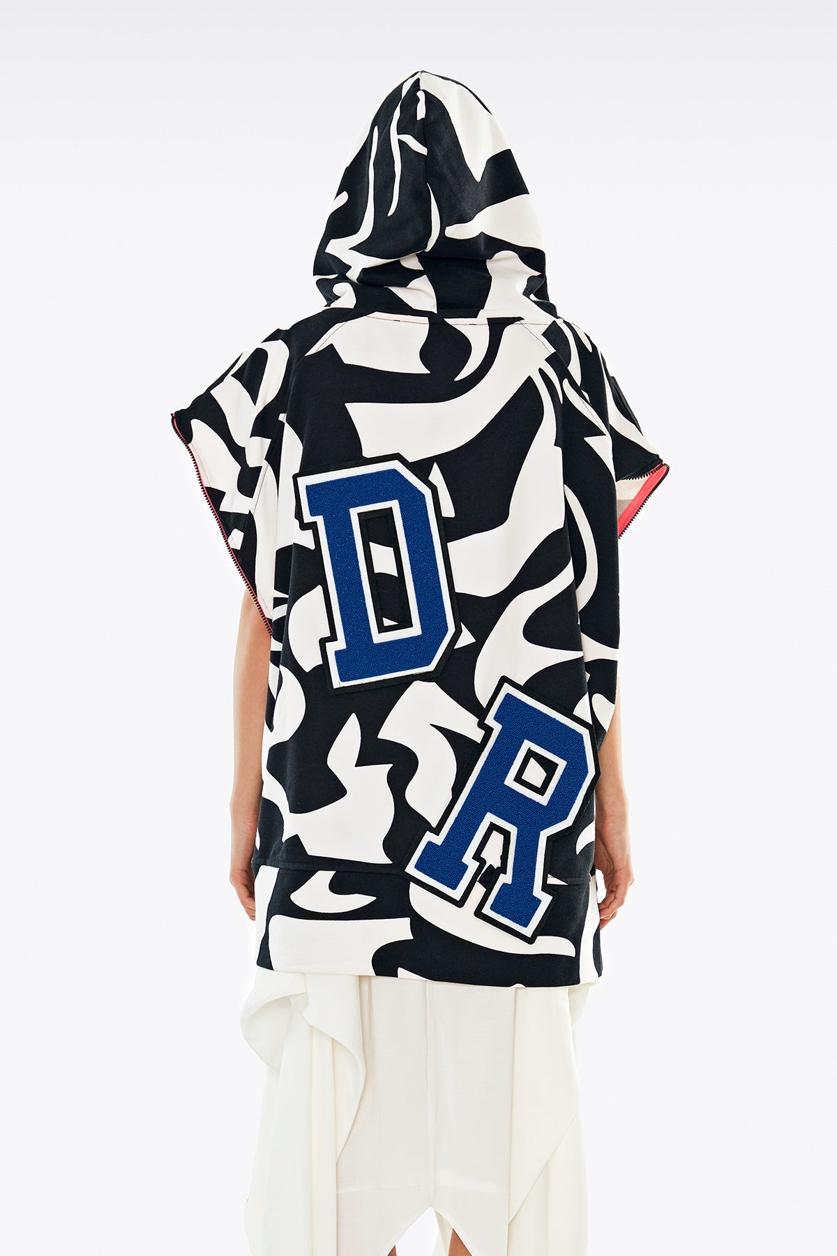 Siyah Beyaz Sweatshirt 11291