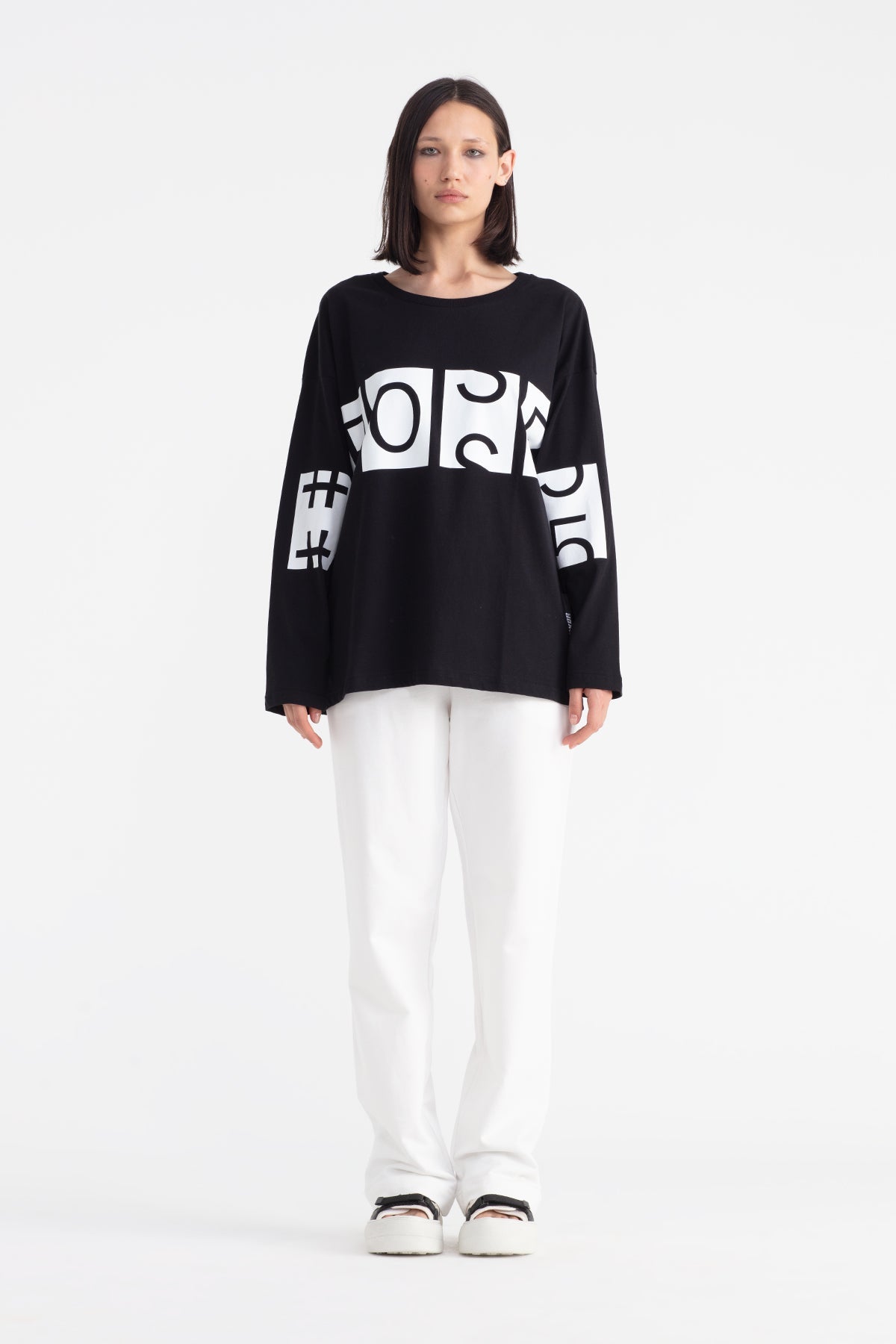 Siyah Uzun T-shirt 11315
