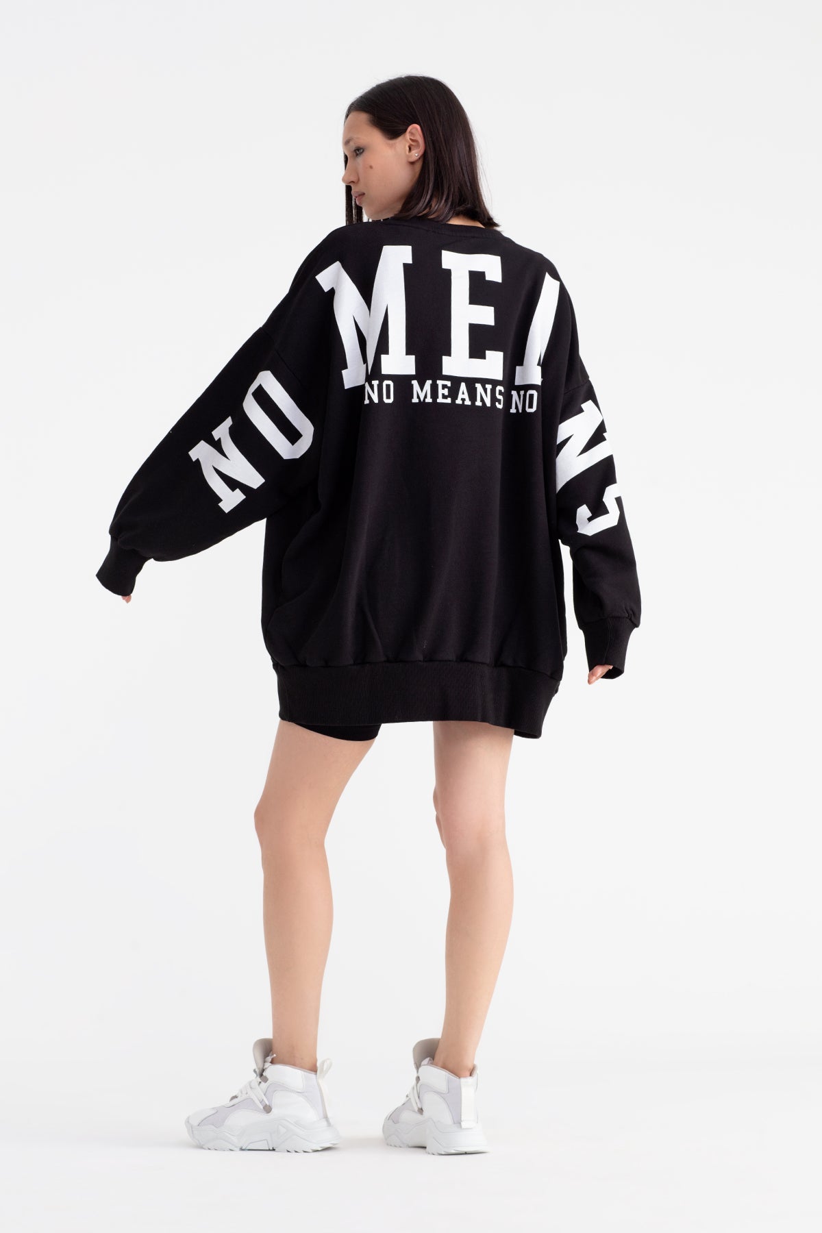 Siyah Sweatshirt 11377