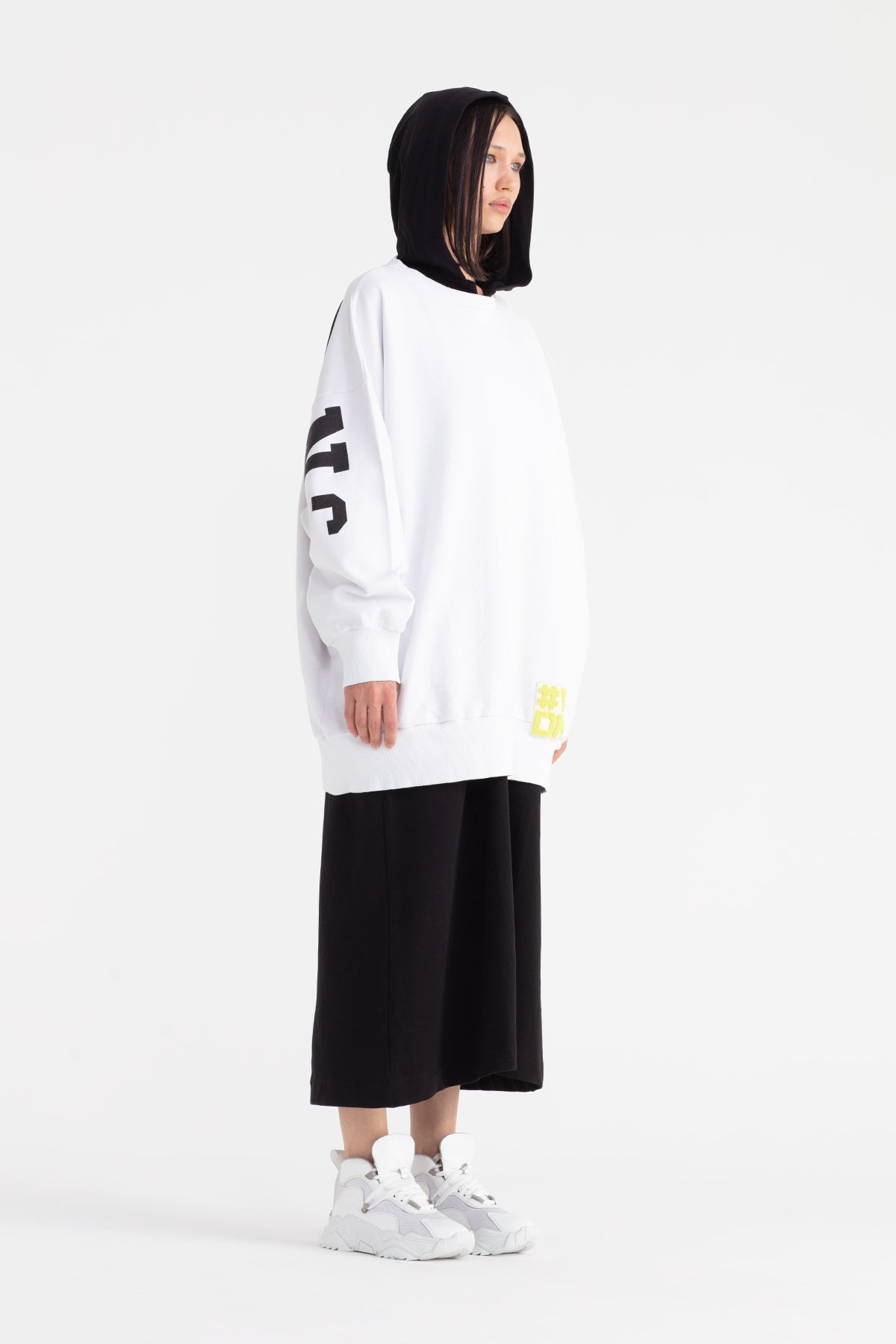 Beyaz Sweatshirt 11377