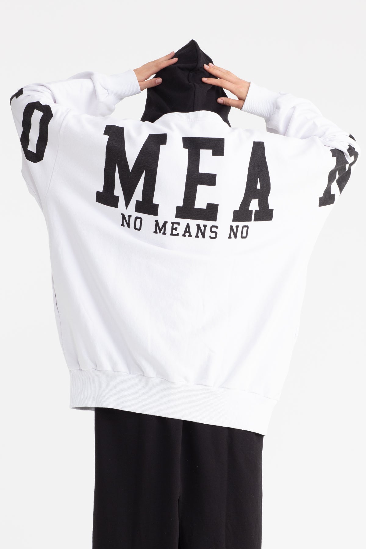 Beyaz Sweatshirt 11377