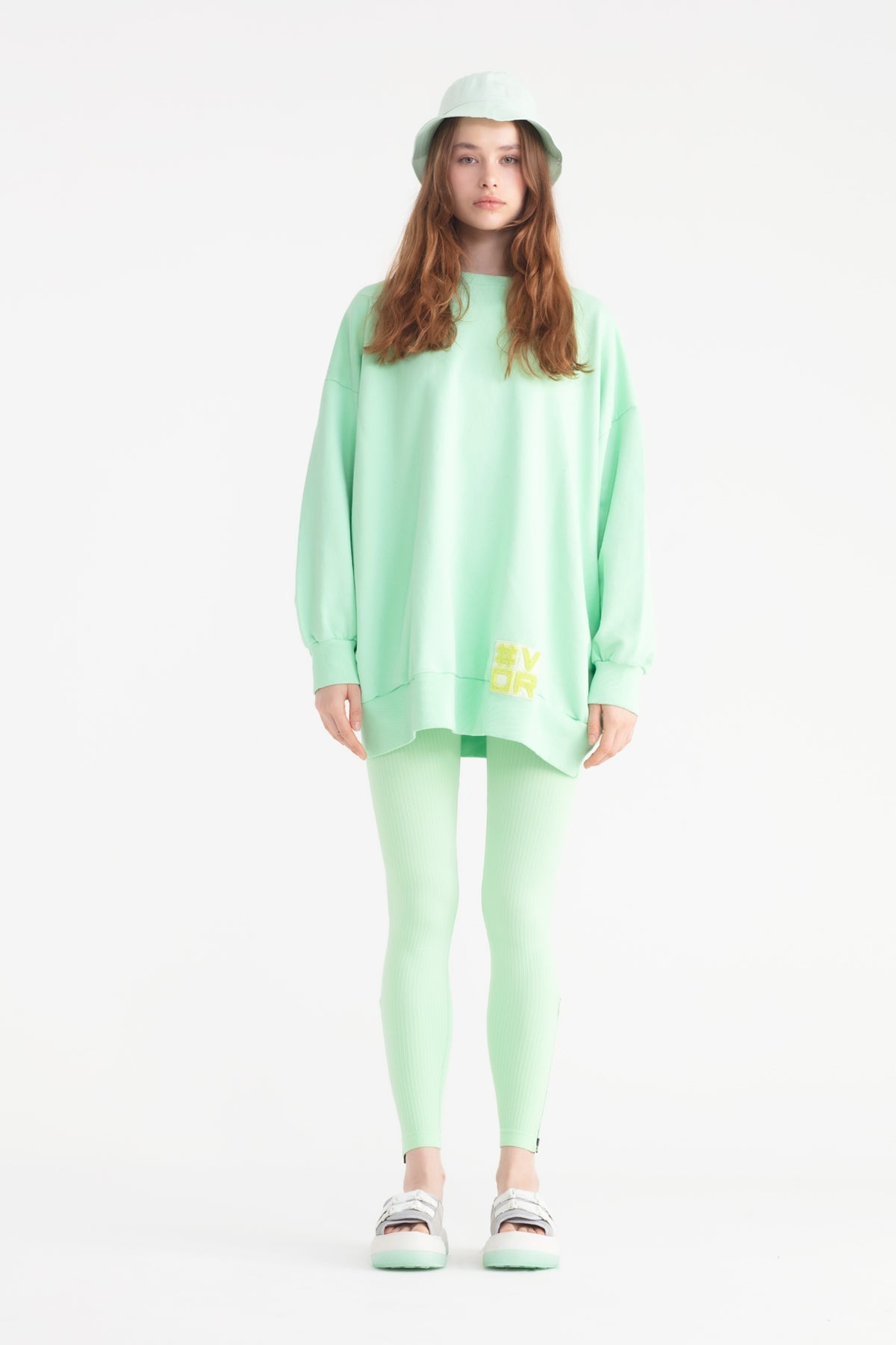 Pastel Yesil Sweatshirt 11377