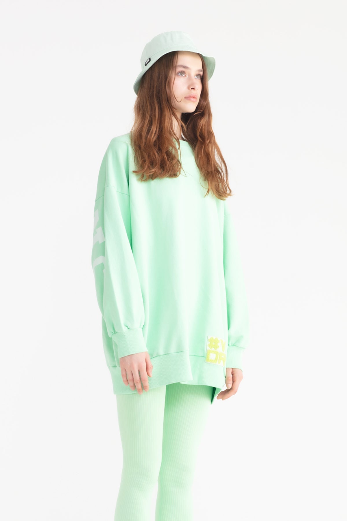 Pastel Yesil Sweatshirt 11377