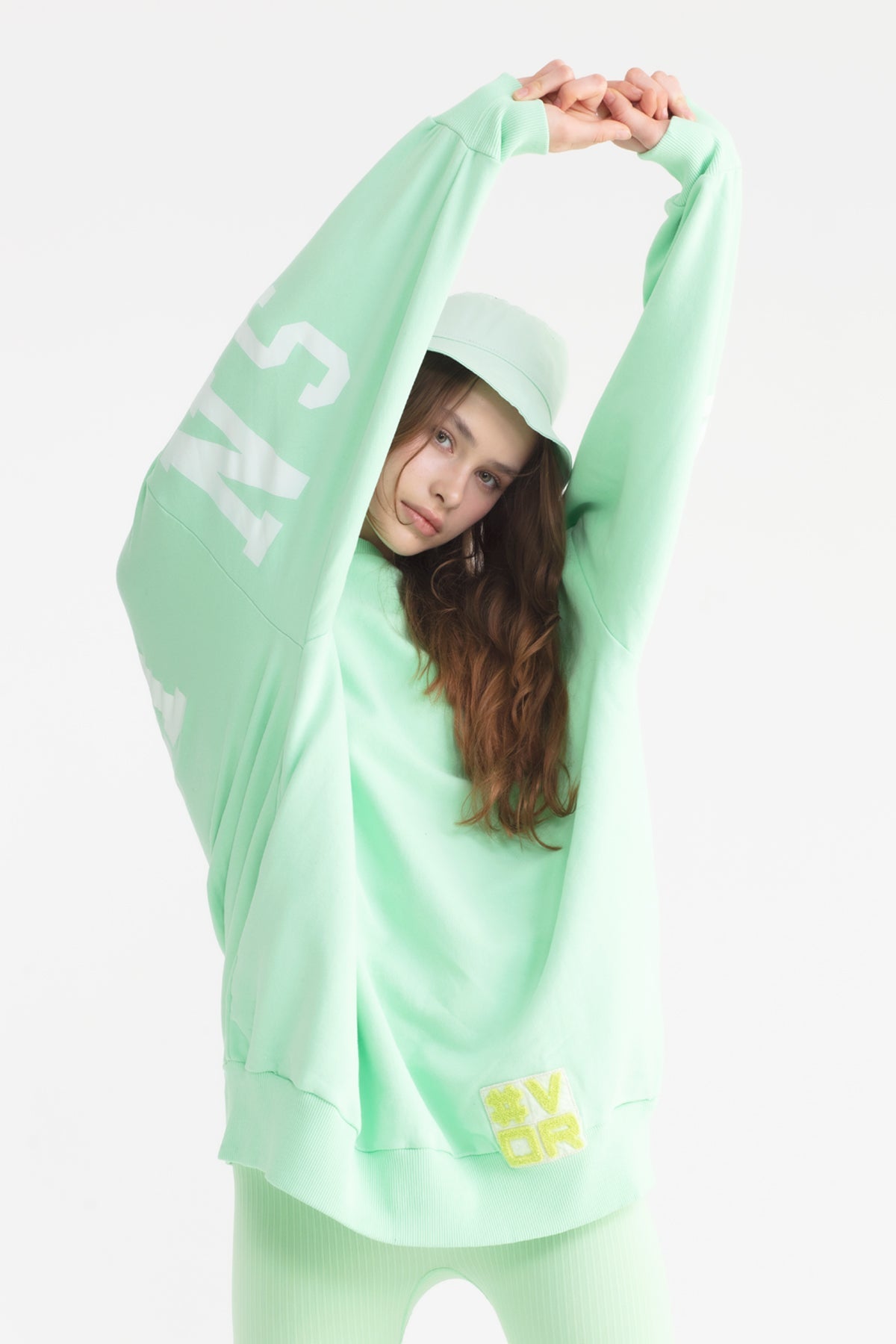 Pastel Yesil Sweatshirt 11377