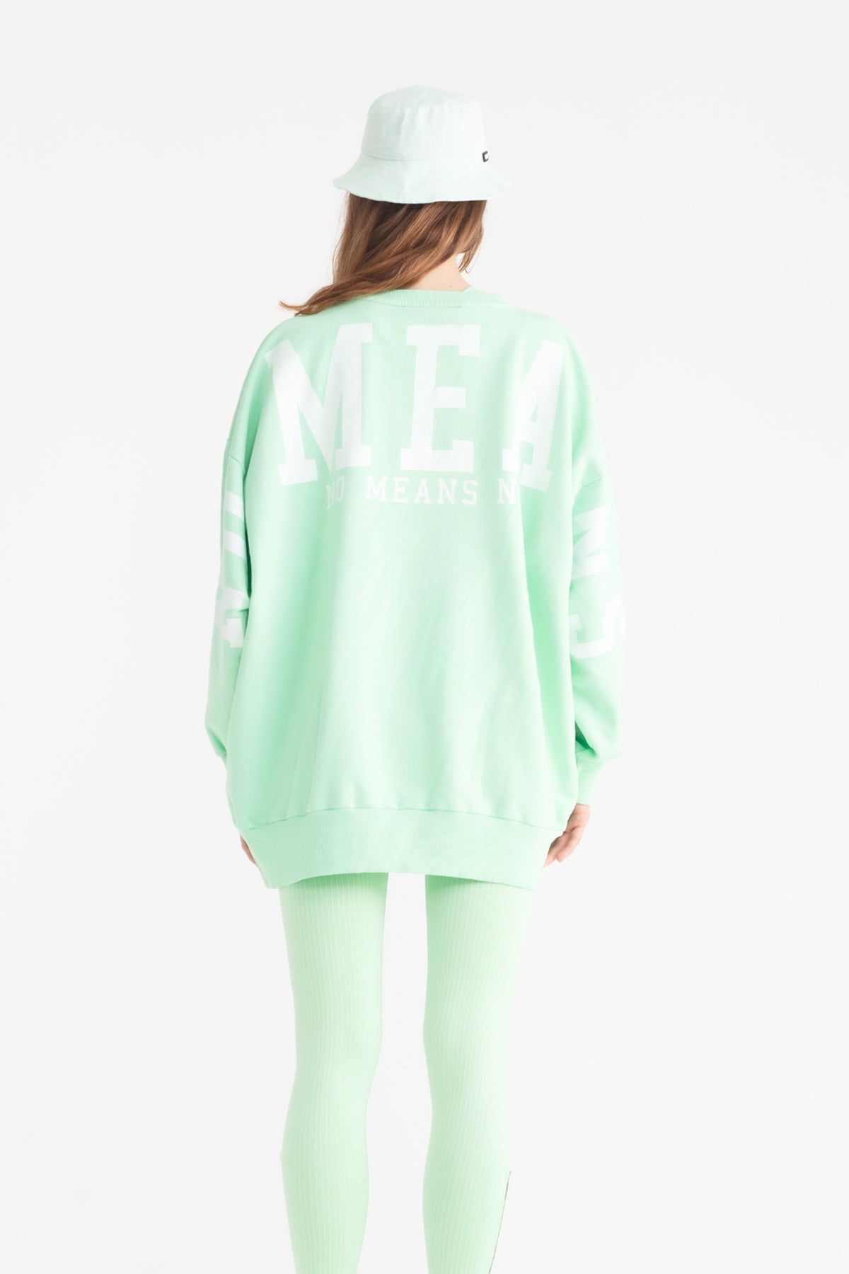Pastel Yesil Sweatshirt 11377