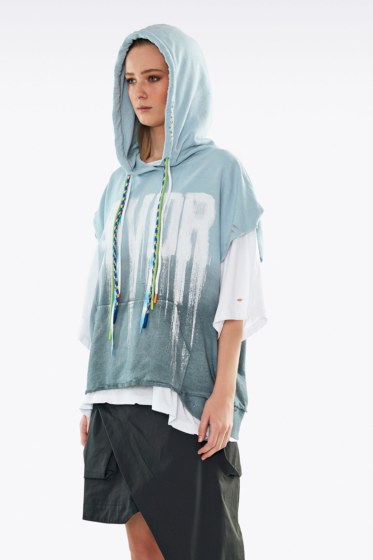 Açik Mavi Gri Sweatshirt 11387