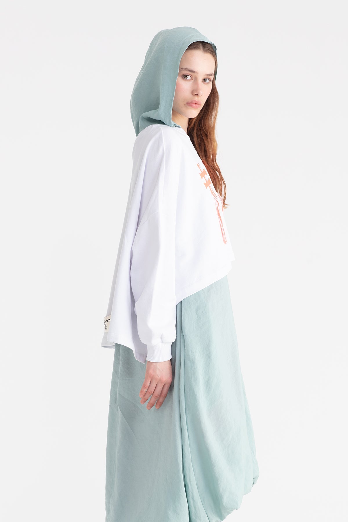 Beyaz Sweatshirt 11392