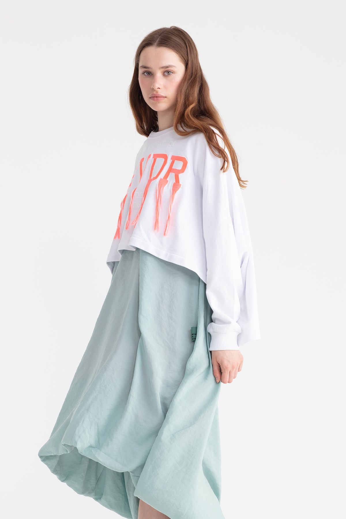 Beyaz Sweatshirt 11392