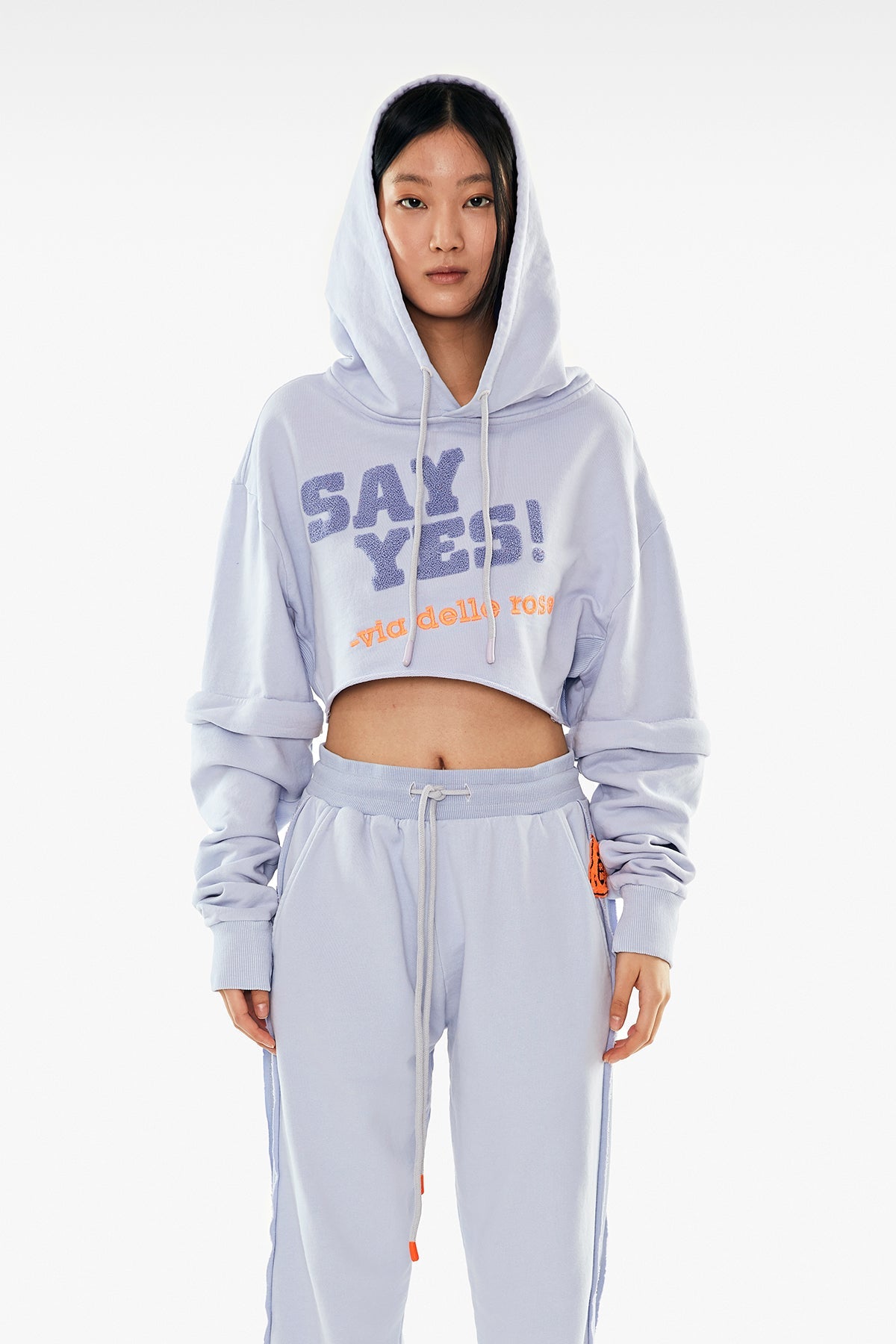 Açik Mor Sweatshirt 11445